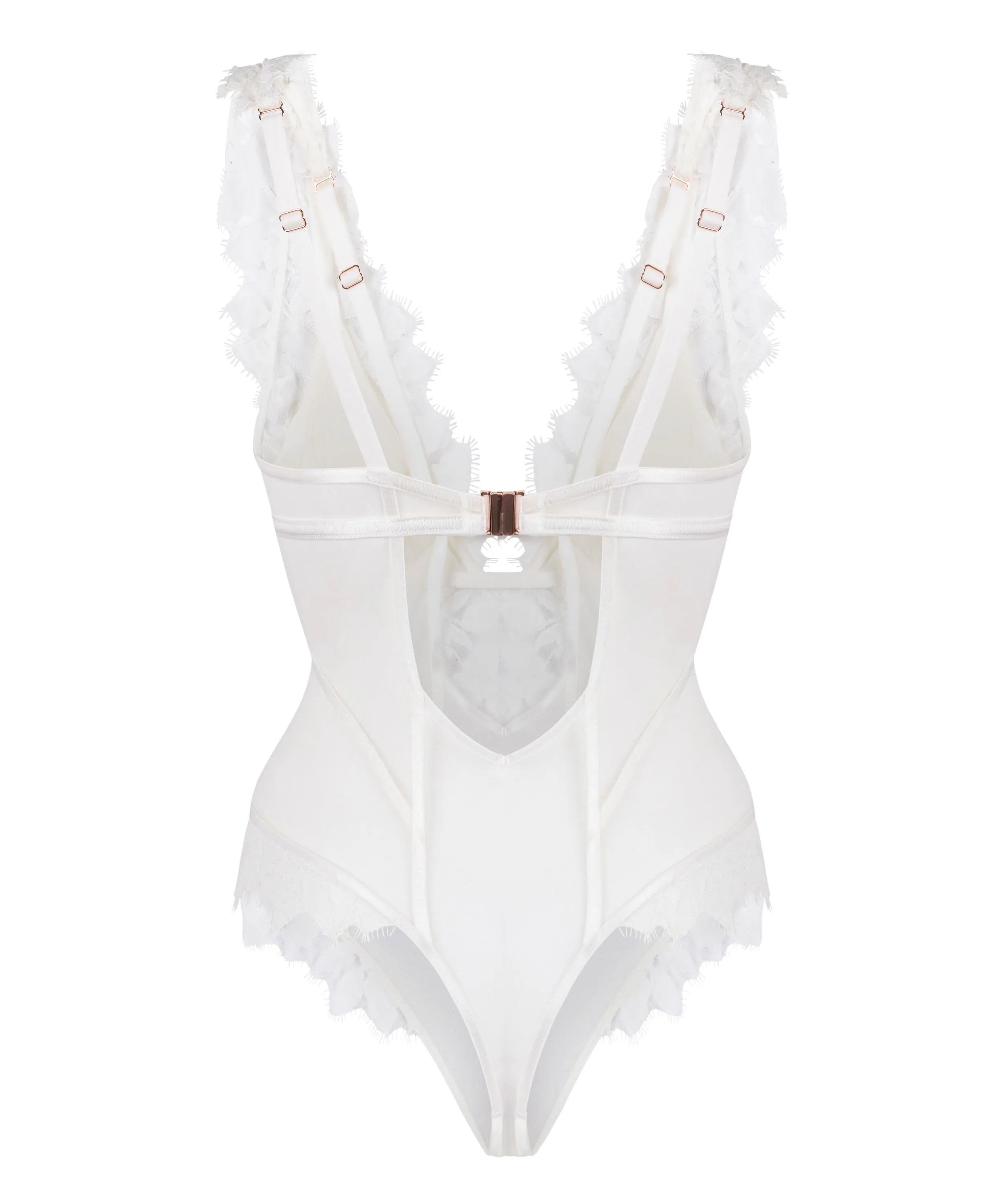Hunkemoller White Women Grace Body SKU: 304150_White Image 06