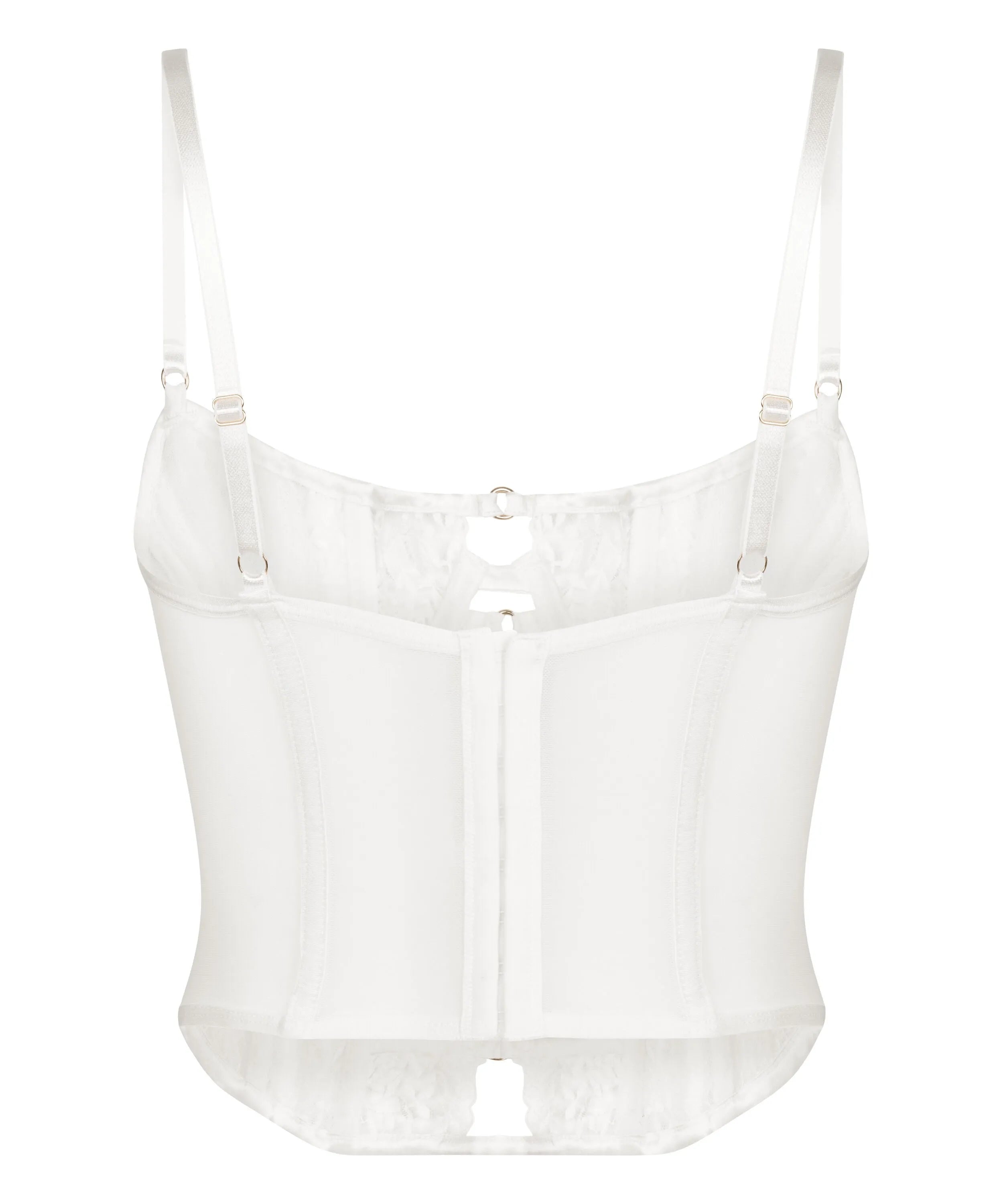 Hunkemoller White Women Kristina Bustier SKU: 304174_White Image 06