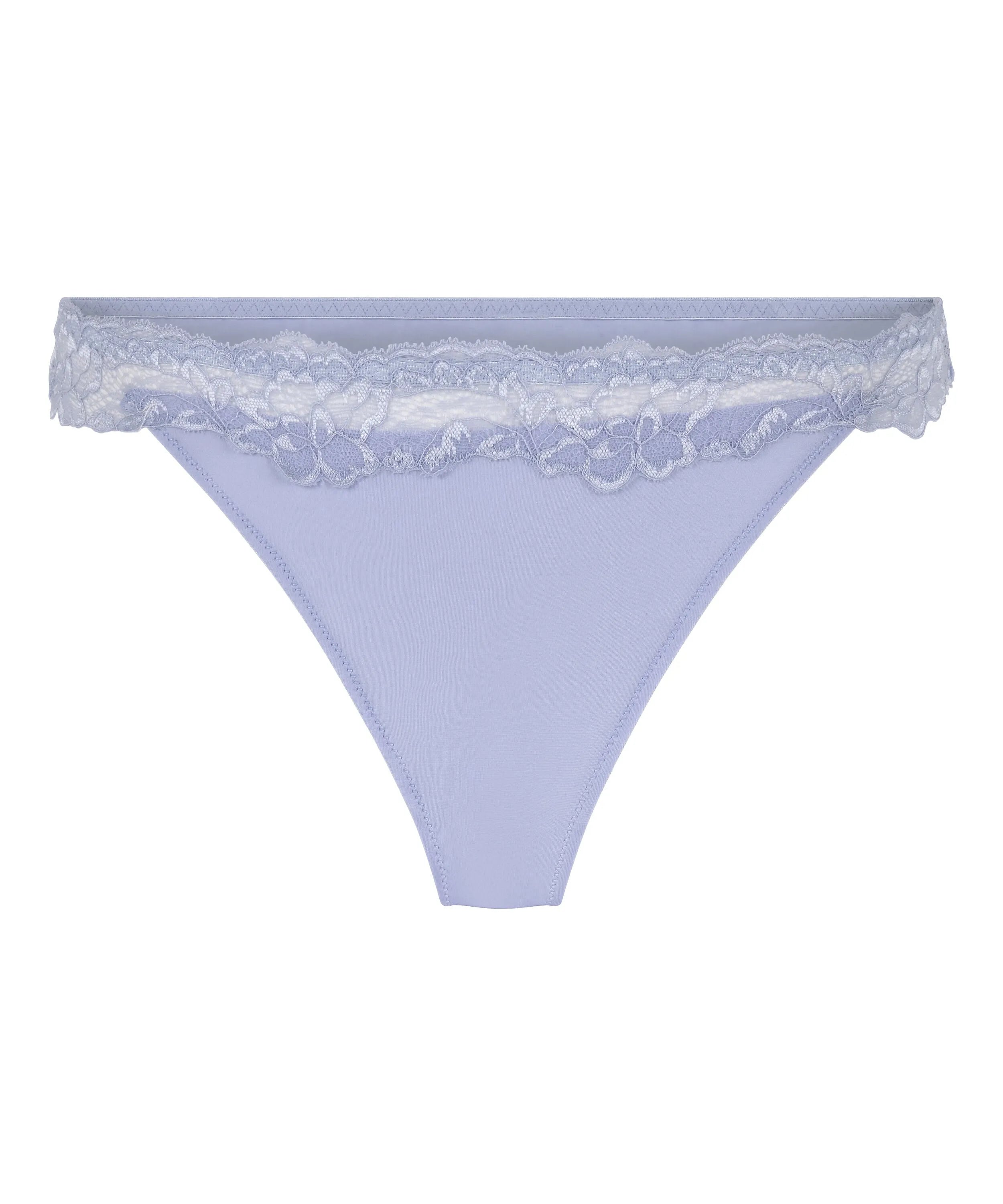 Hunkemoller Purple Women Lace & Shine Thong SKU: 304182_Purple Image 04