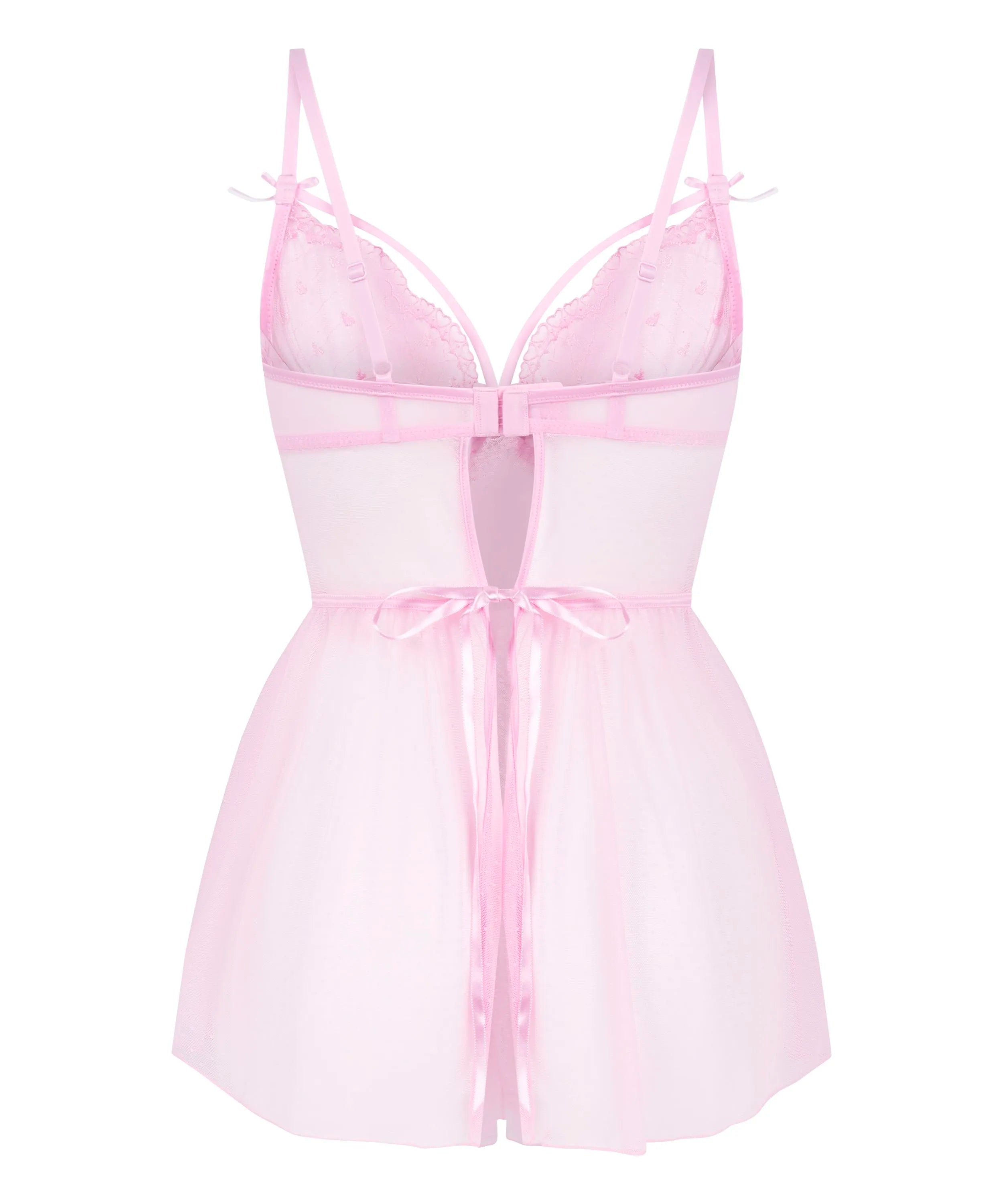 Hunkemoller Pirouette Women Cordelie Babydoll in Different Cup Sizes SKU: 304199_Pirouette Image 06
