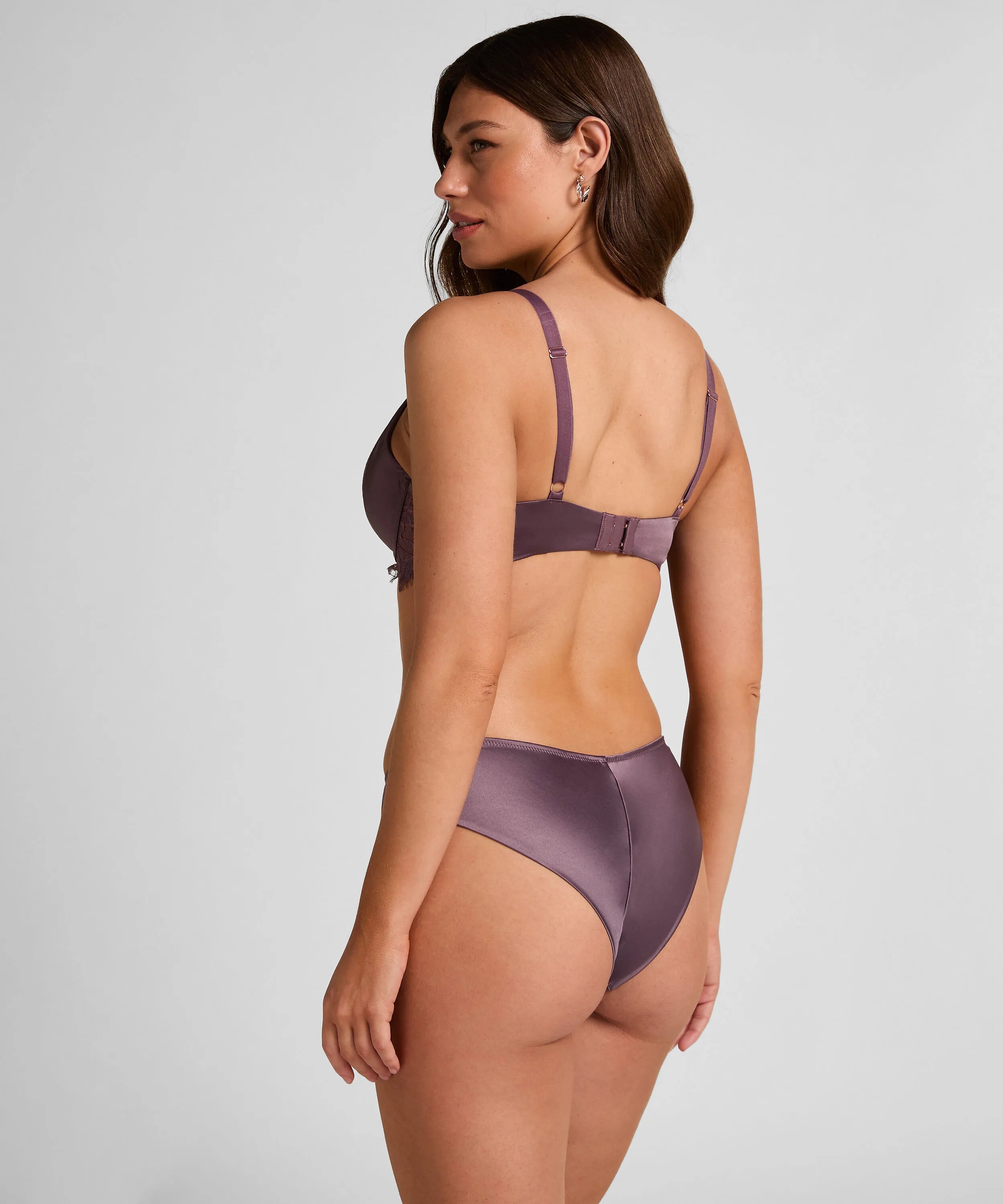 Hunkemoller Purple Women Malou Brazilian SKU: 304206_Purple Image 03