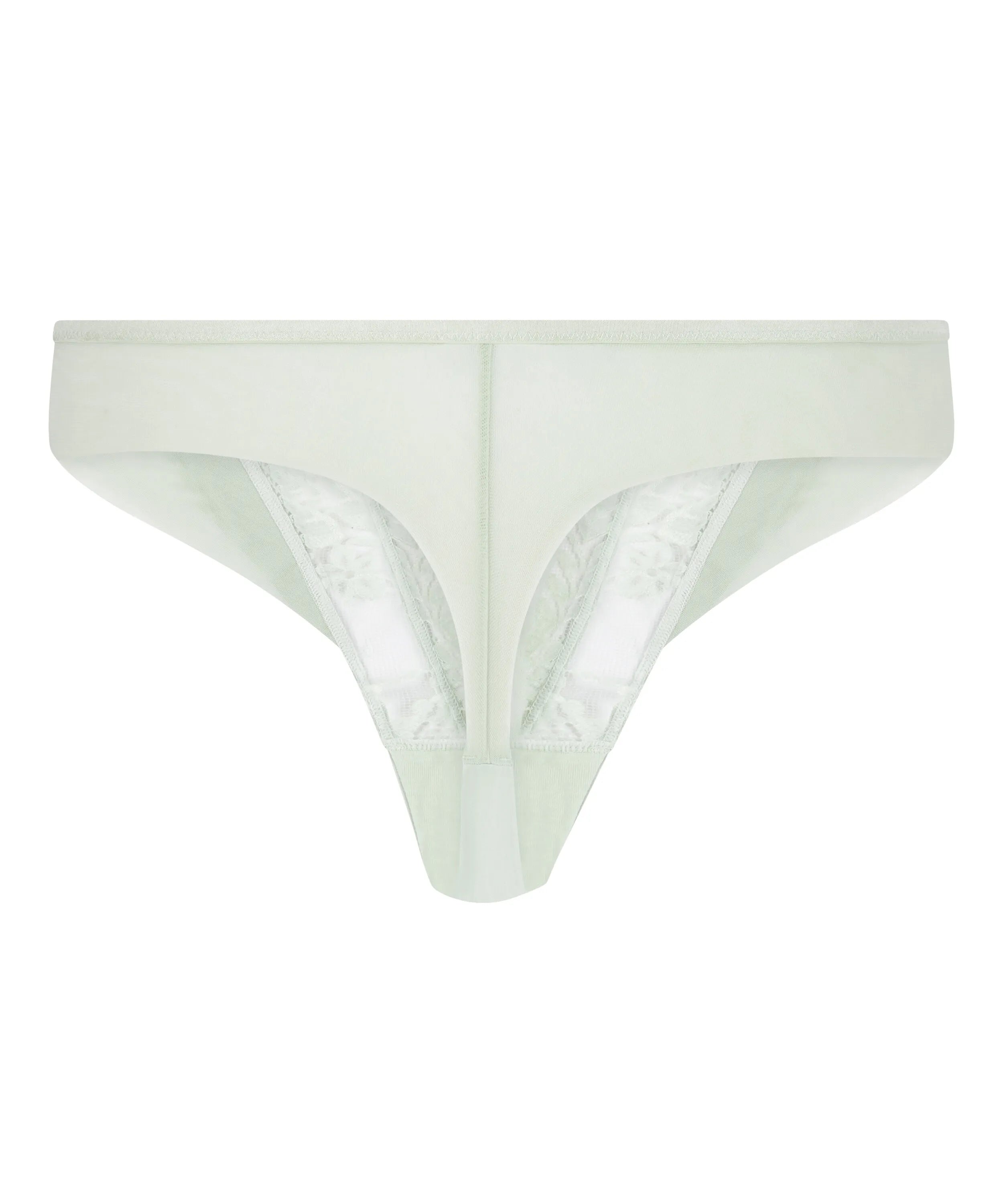 Hunkemoller Green Women Malou Highleg Thong SKU: 304210_Green Image 07