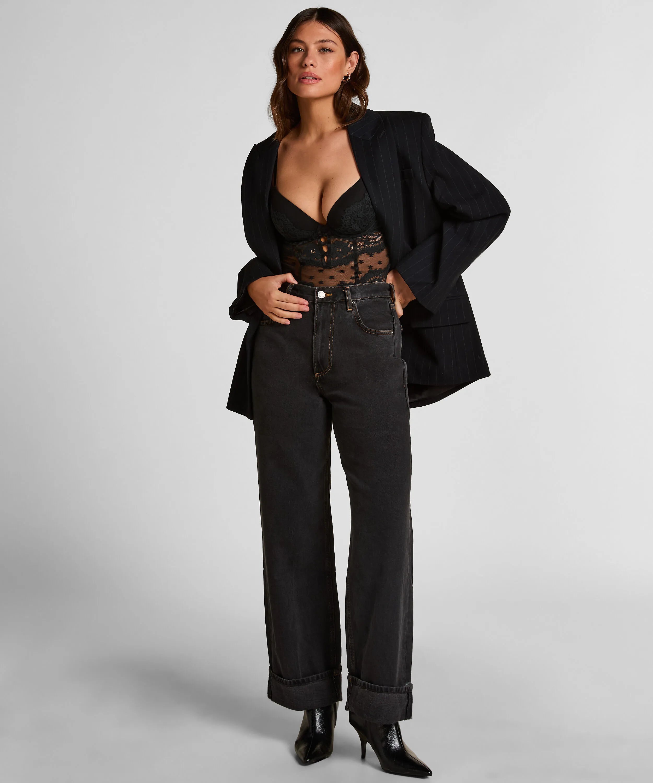 Hunkemoller Black Women Valora Body SKU: 304324_Black Image 04