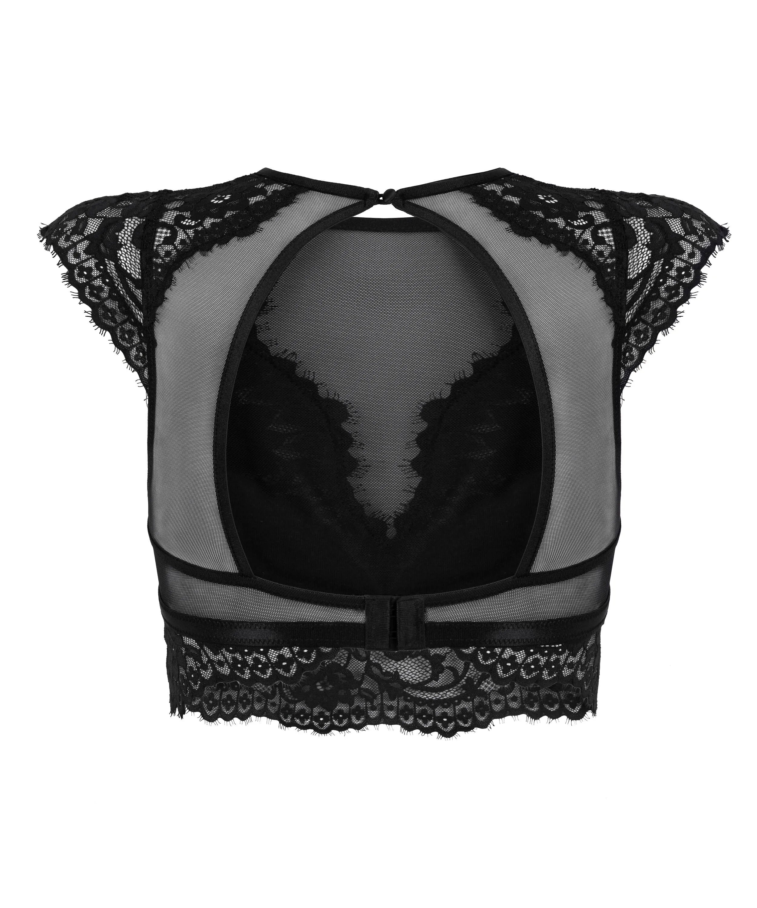 Hunkemoller Black Women Valora Bralette SKU: 304333_Black Image 06