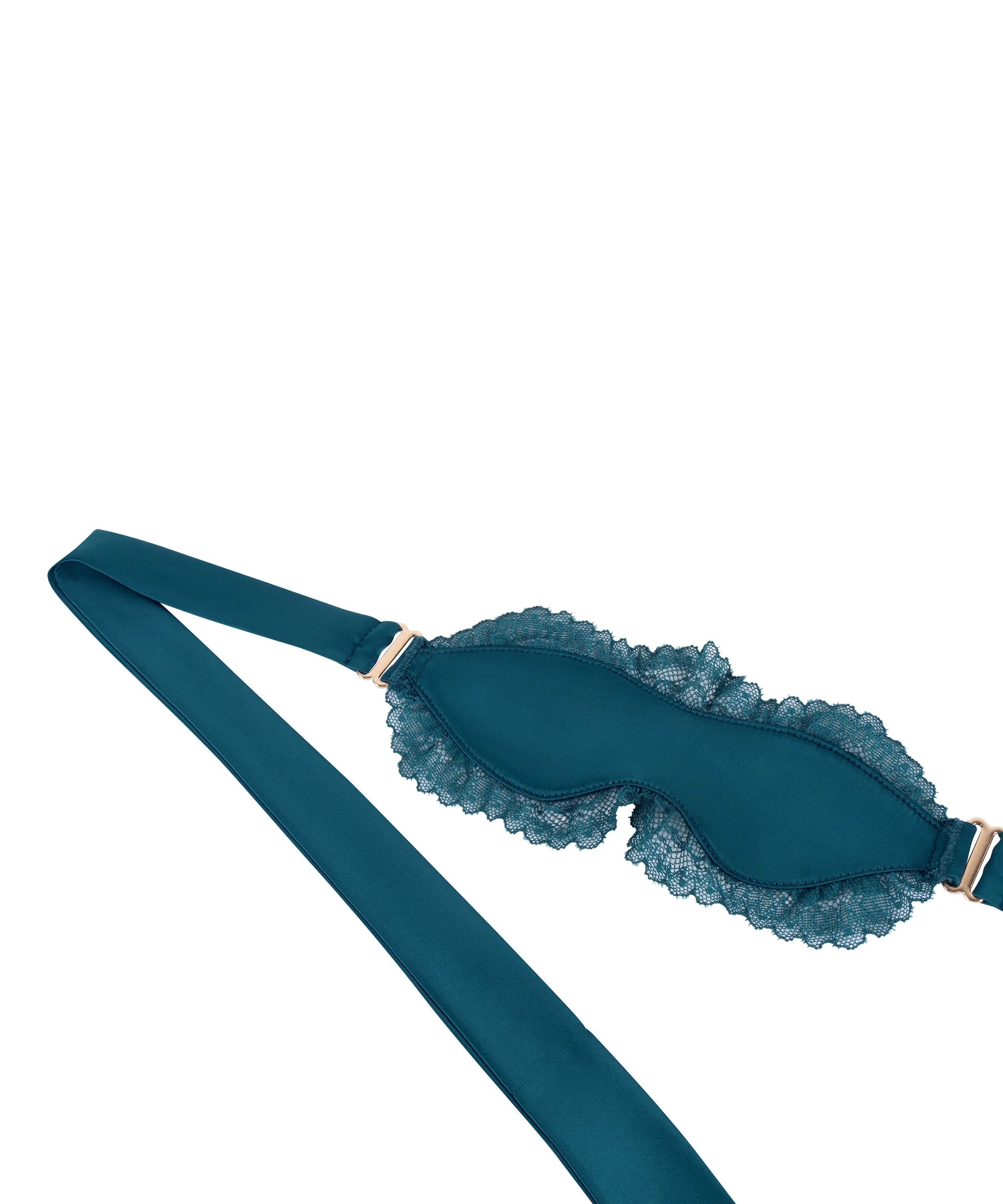 Hunkemoller Blue Women Marjolein Blindfold SKU: 304491_Blue Image 04