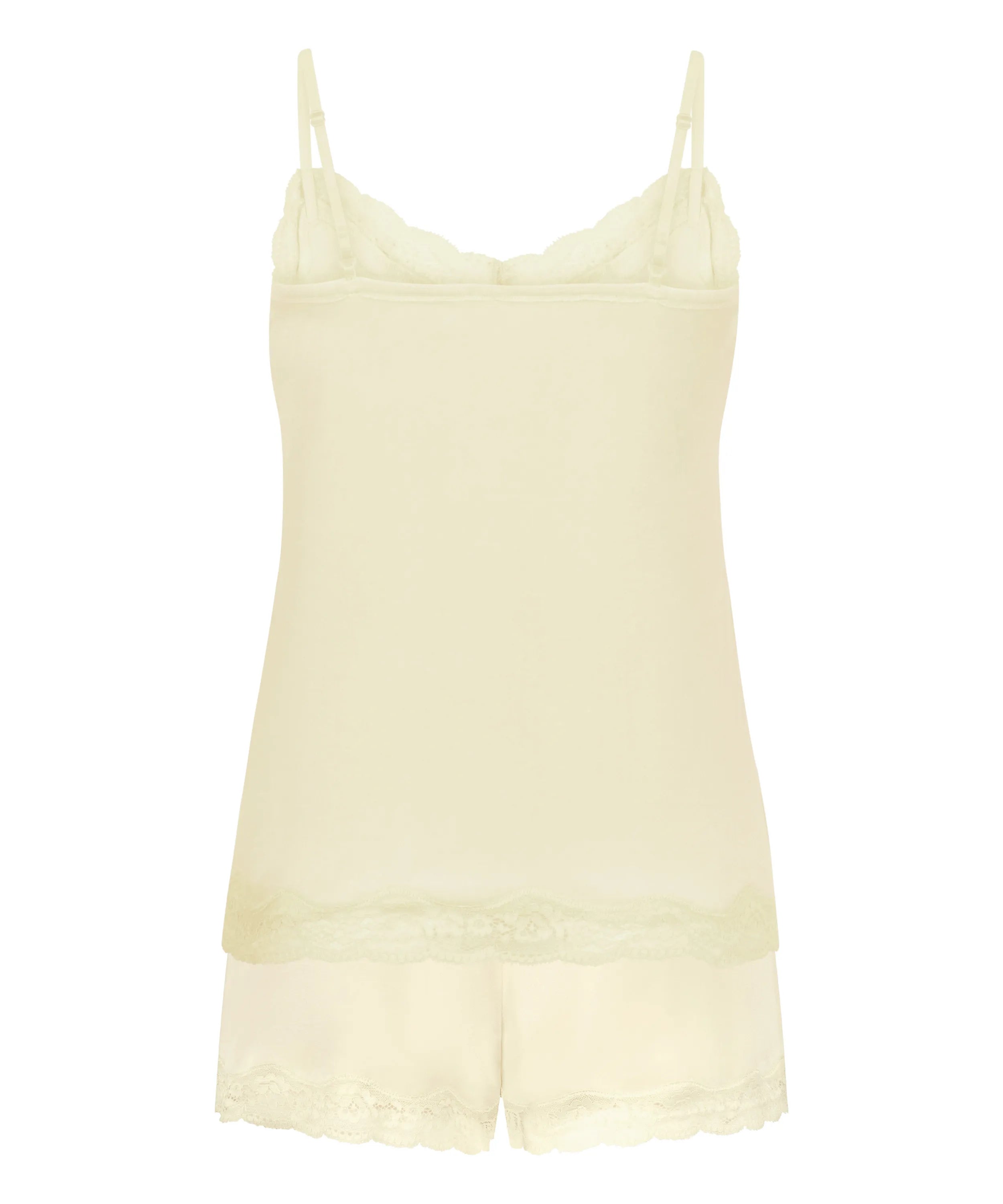 Hunkemoller Pear Sorbet Women Velours Pyjama Set SKU: 304578_Pear Sorbet Image 05