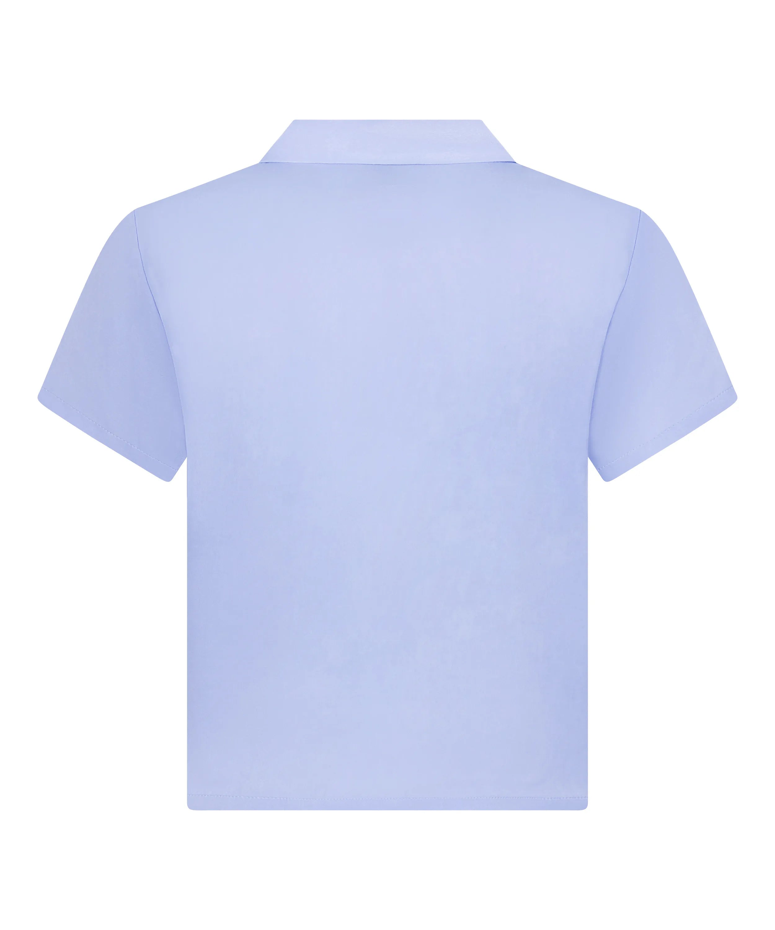 Hunkemoller Baby Lavender Women Satin Short-Sleeved Jacket SKU: 304608_Baby Lavender Image 06