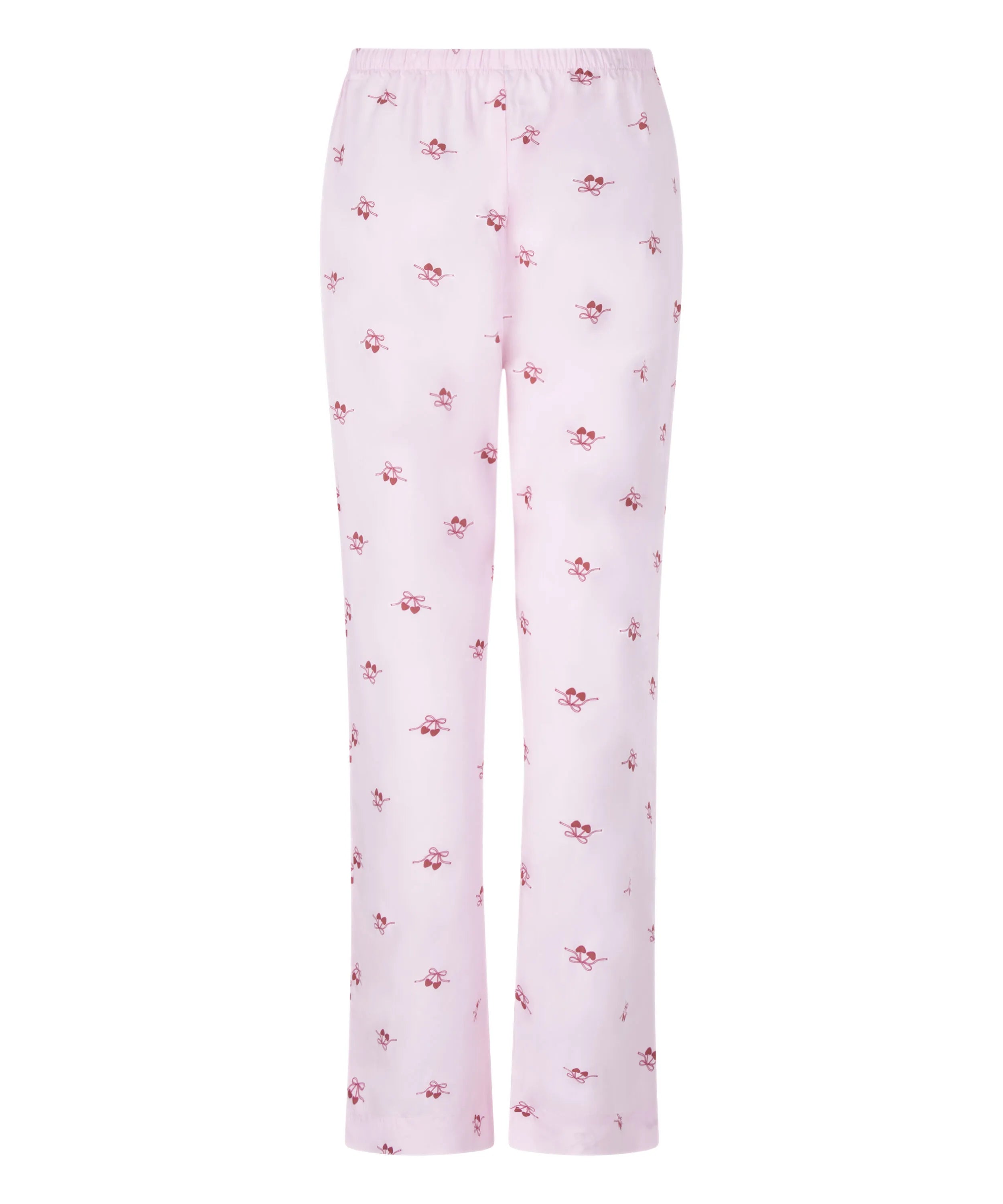 Hunkemoller Pink Women Cherry Woven Pant SKU: 304649_Pink Image 05
