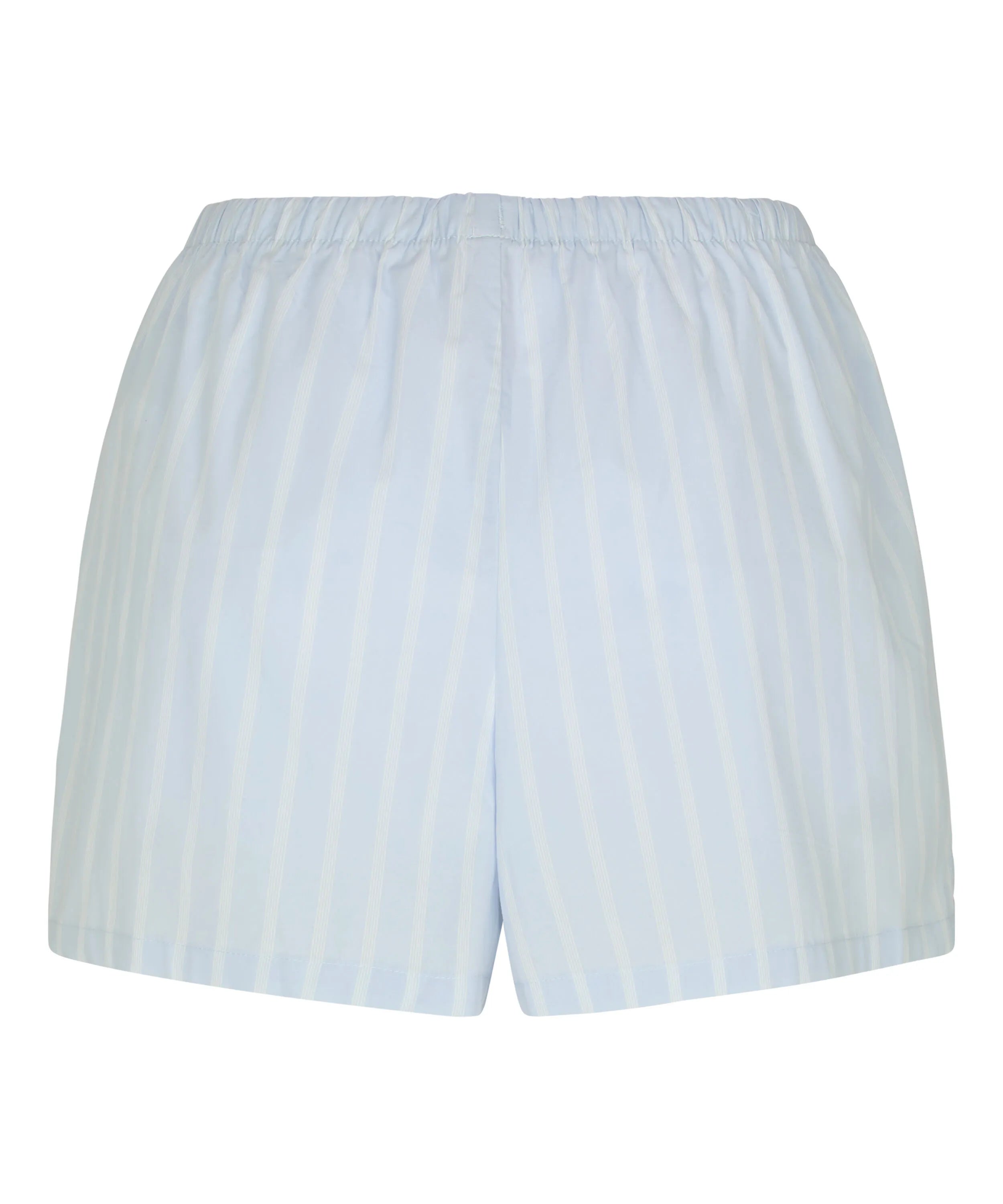 Hunkemoller Blue Women Striped Short Cotton SKU: 304659_Blue Image 05