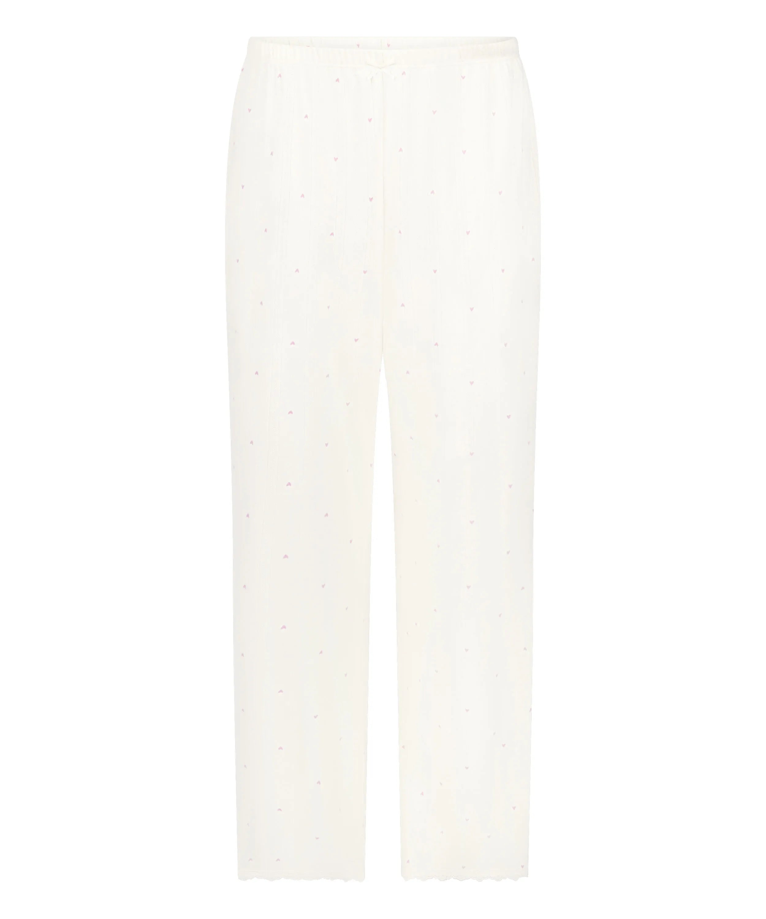 Hunkemoller White Women Pointelle Pant SKU: 304680_White Image 04
