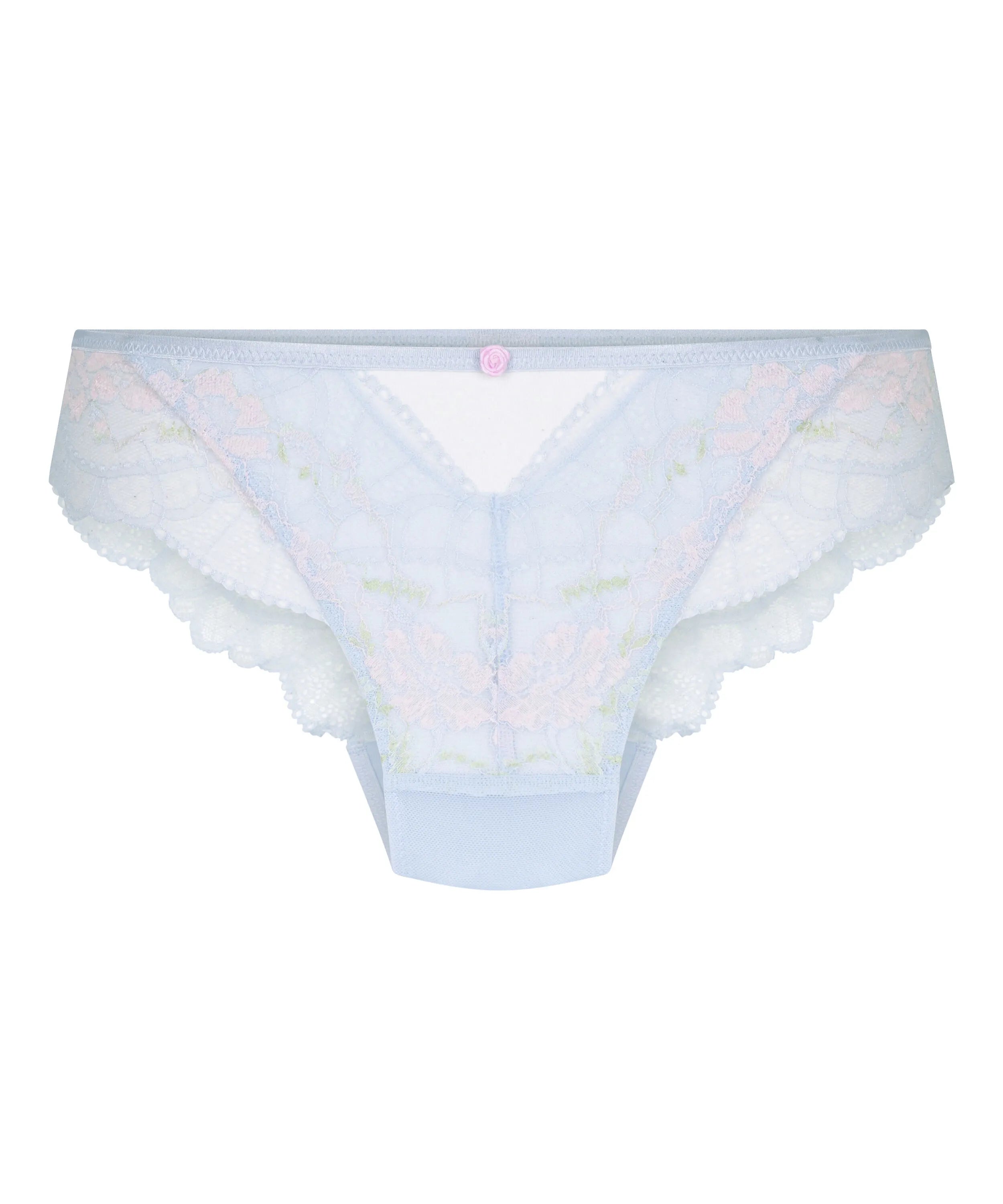 Hunkemoller Blue Women Miri Brazilian SKU: 304733_Blue Image 04