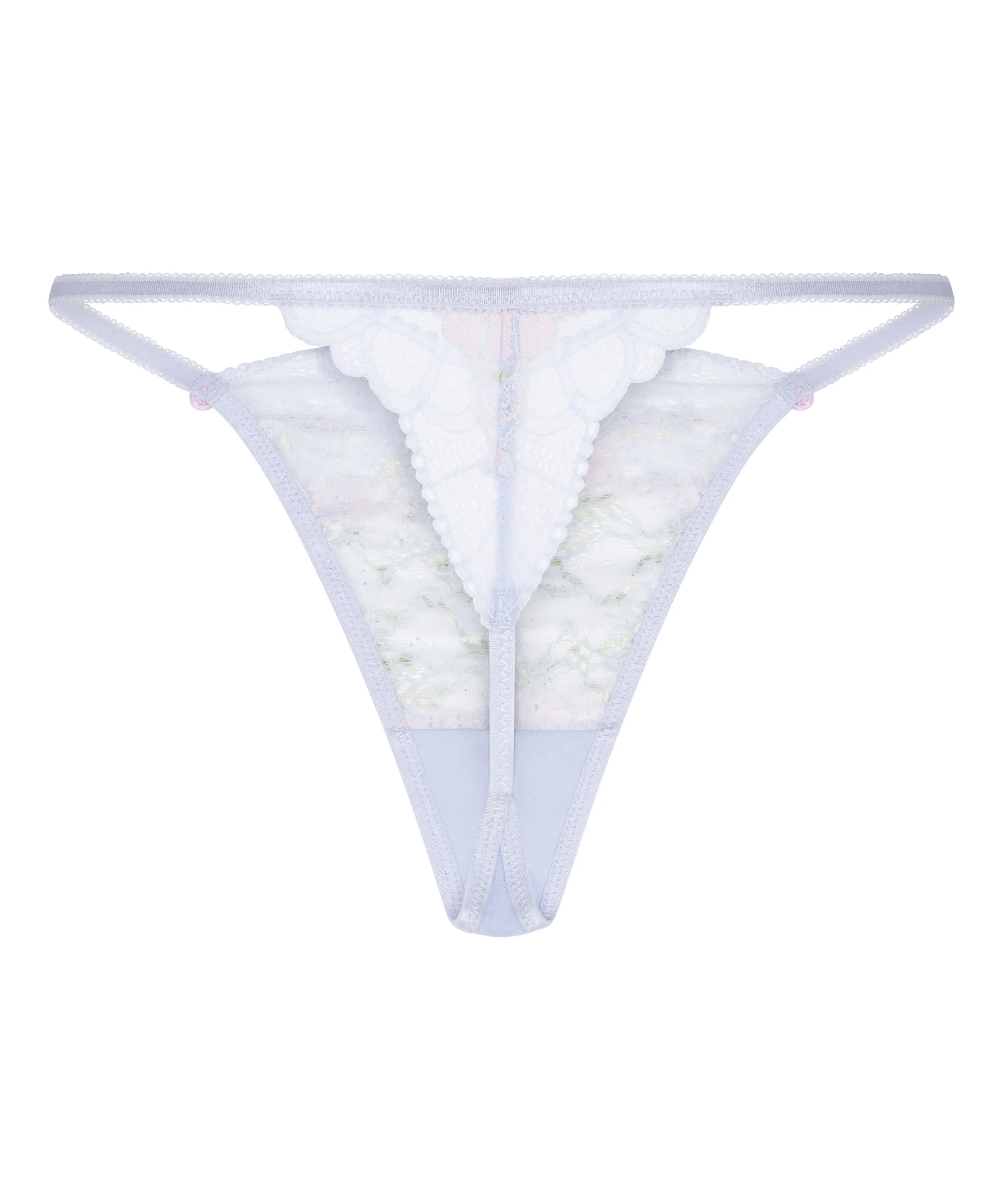 Hunkemoller Blue Women Miri Thong SKU: 304734_Blue Image 05