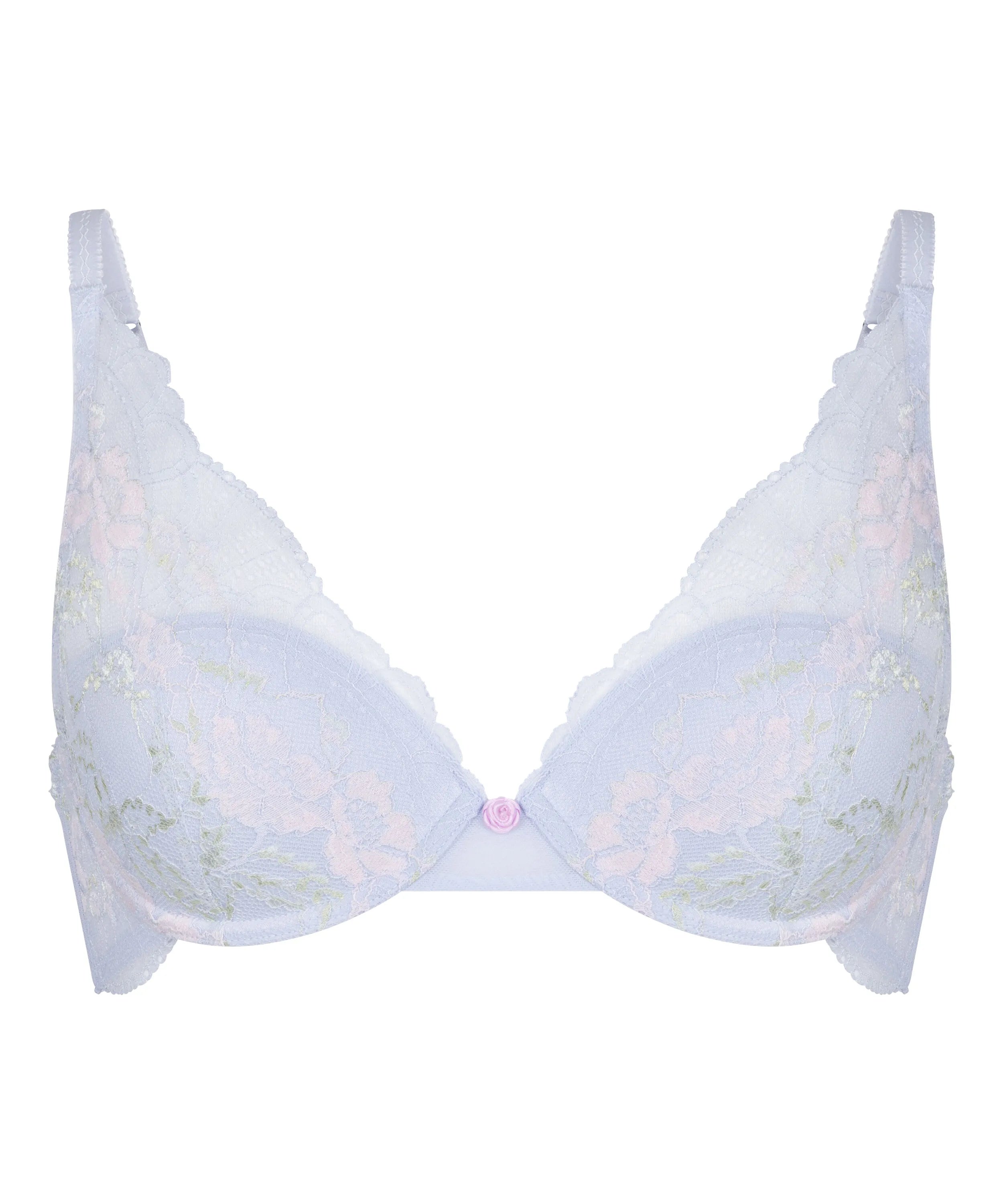 Hunkemoller Blue Women Miri Padded Underwired Bra SKU: 304738_Blue Image 05