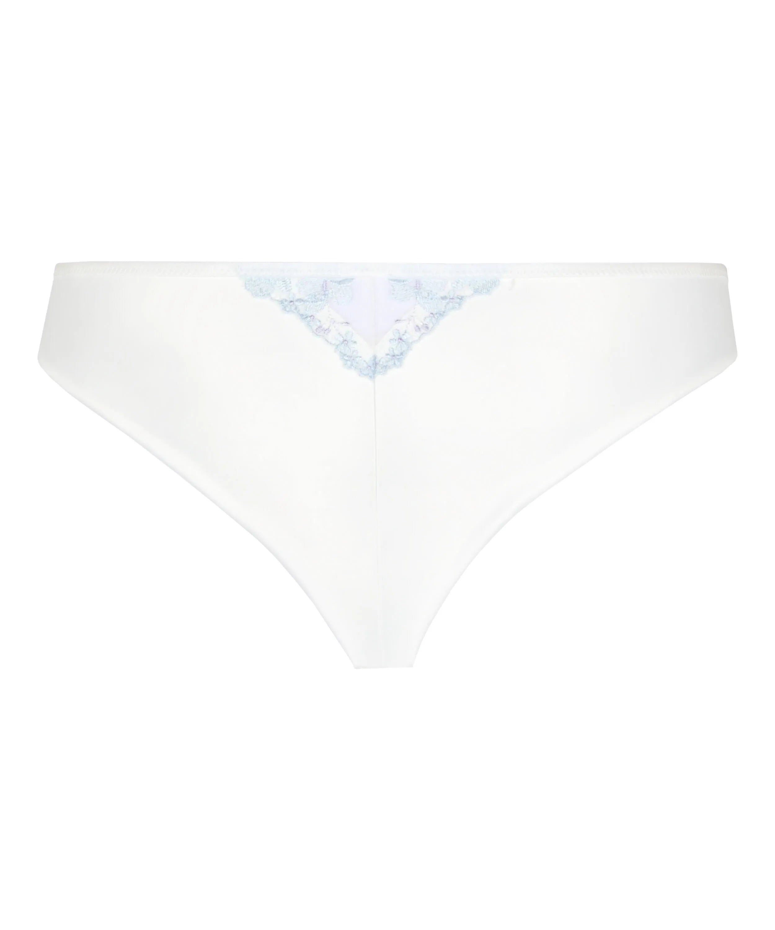 Hunkemoller White Women Peonie Highleg Brazilian SKU: 304760_White Image 05