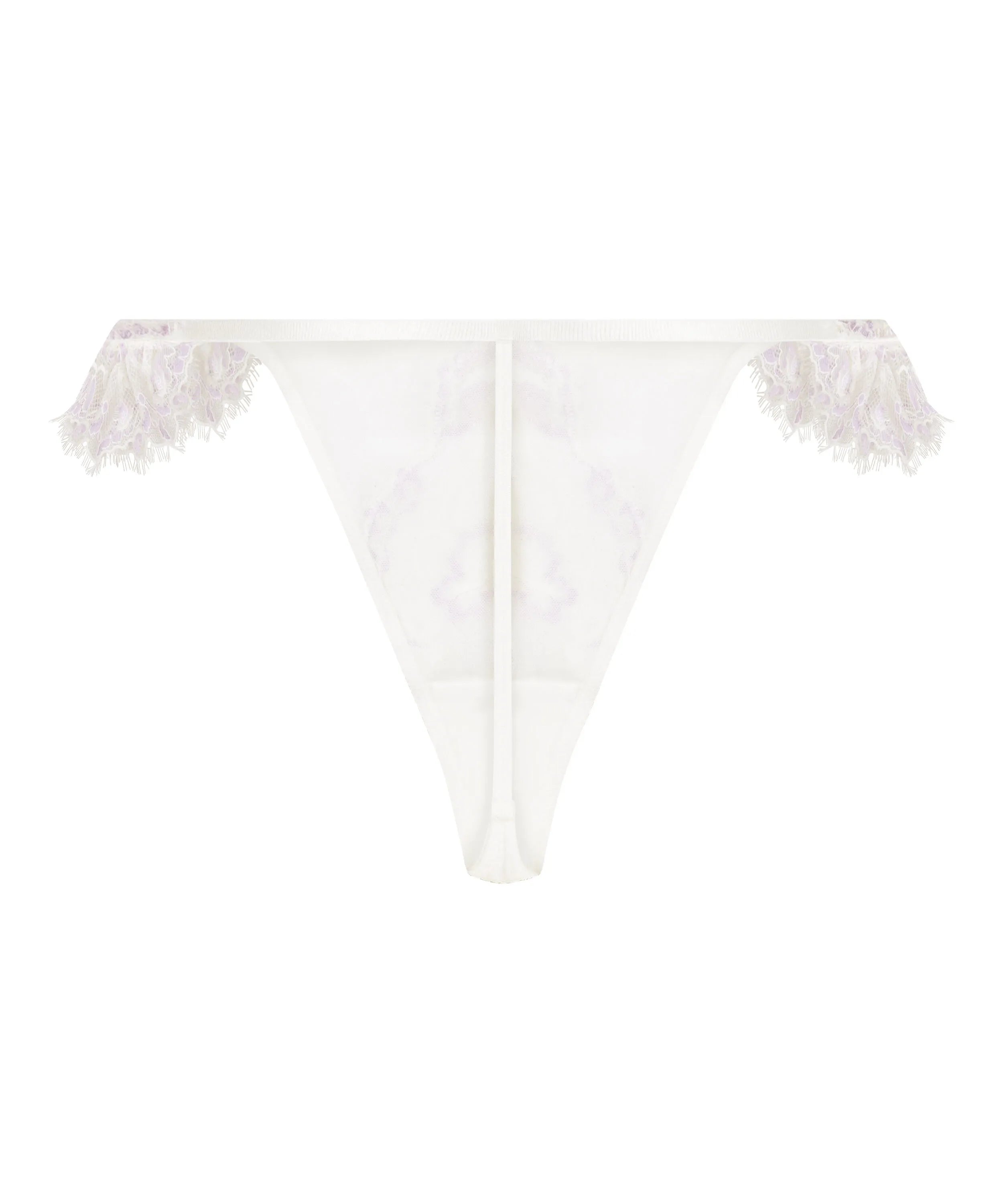 Hunkemoller White Women Solene Thong SKU: 304951_White Image 05
