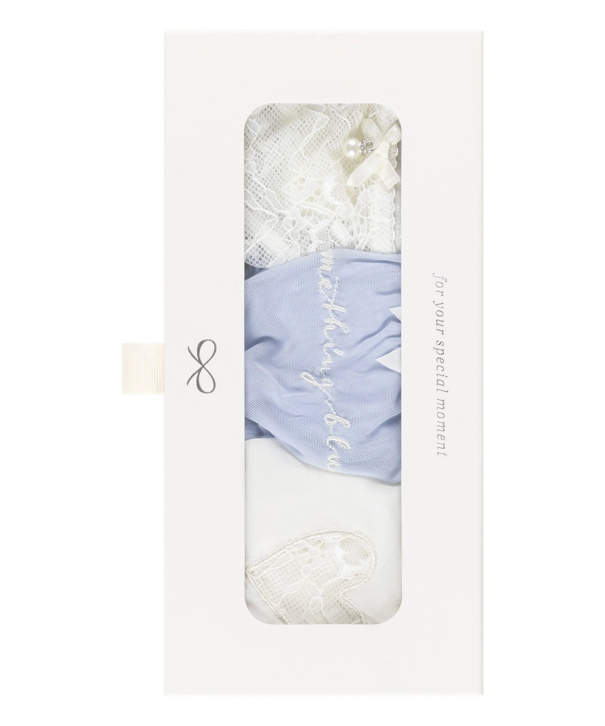 Hunkemoller White Women Bridal Thong Multipack SKU: 304963_White Image 04