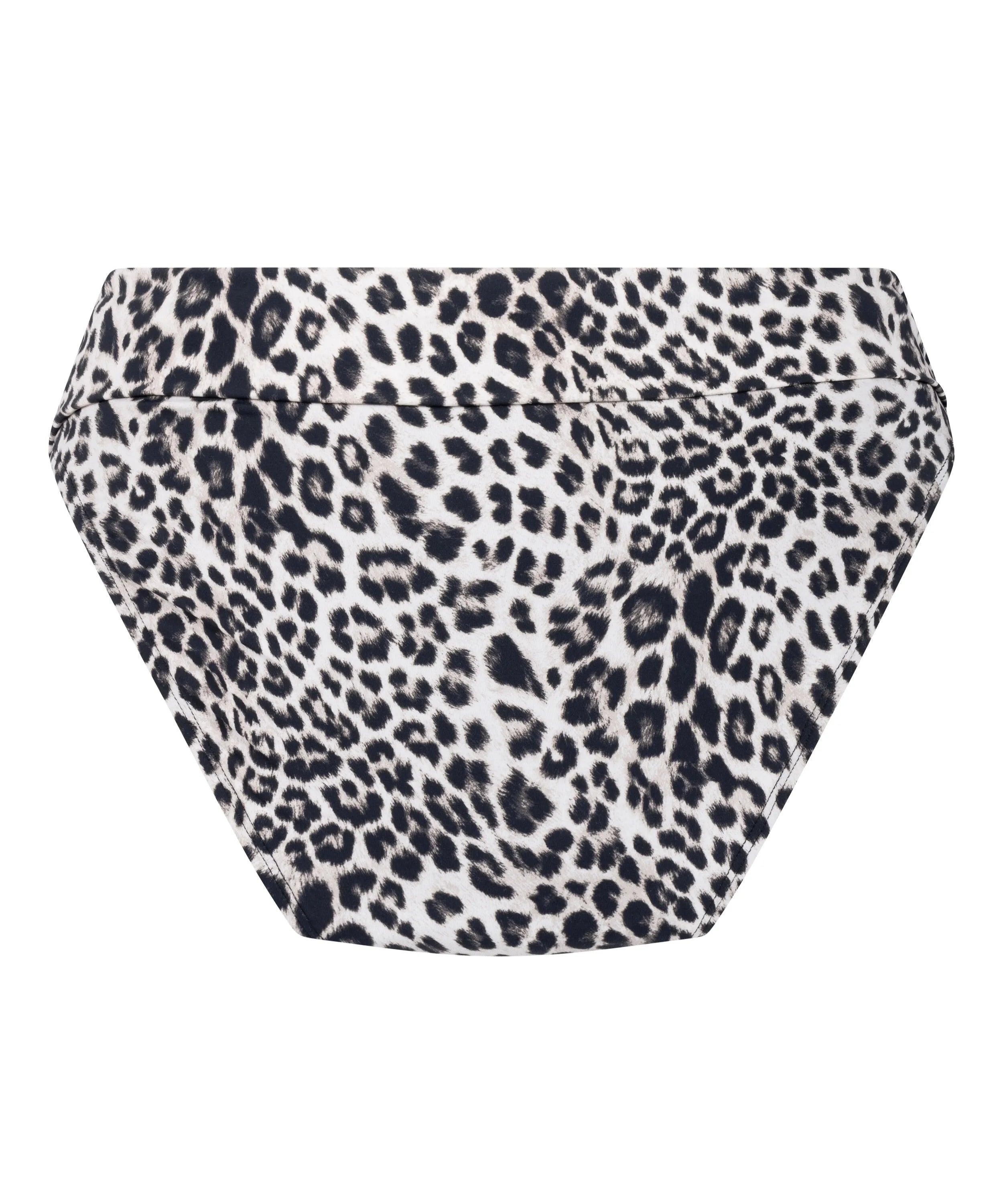 Hunkemoller Black Women Leopard Bikini Bottom SKU: 305413_Black Image 05