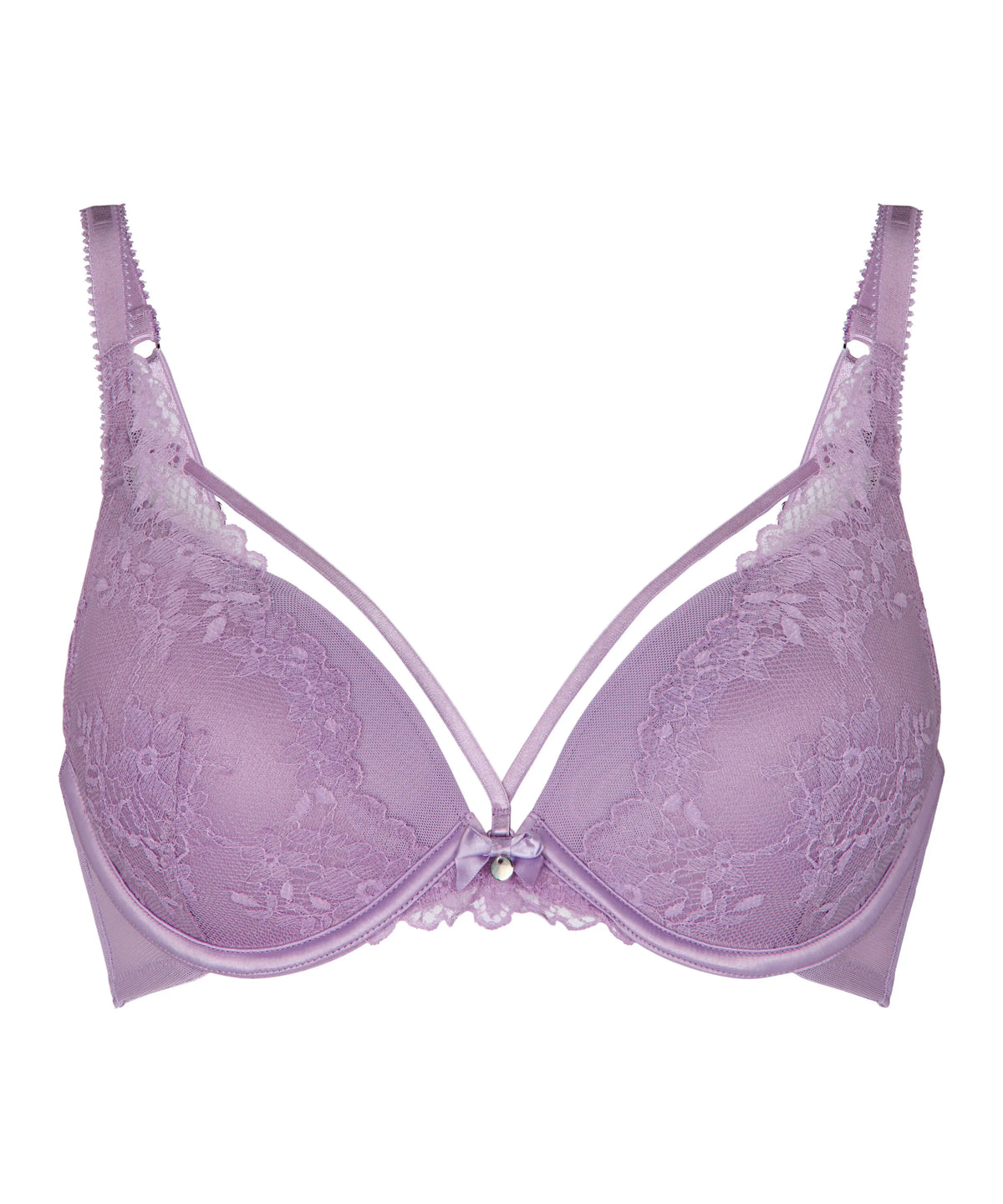 Hunkemoller Regal Orchid Women Push-Up Bra Naomi in Different Cup Sizes SKU: 305628_Regal Orchid Image 05