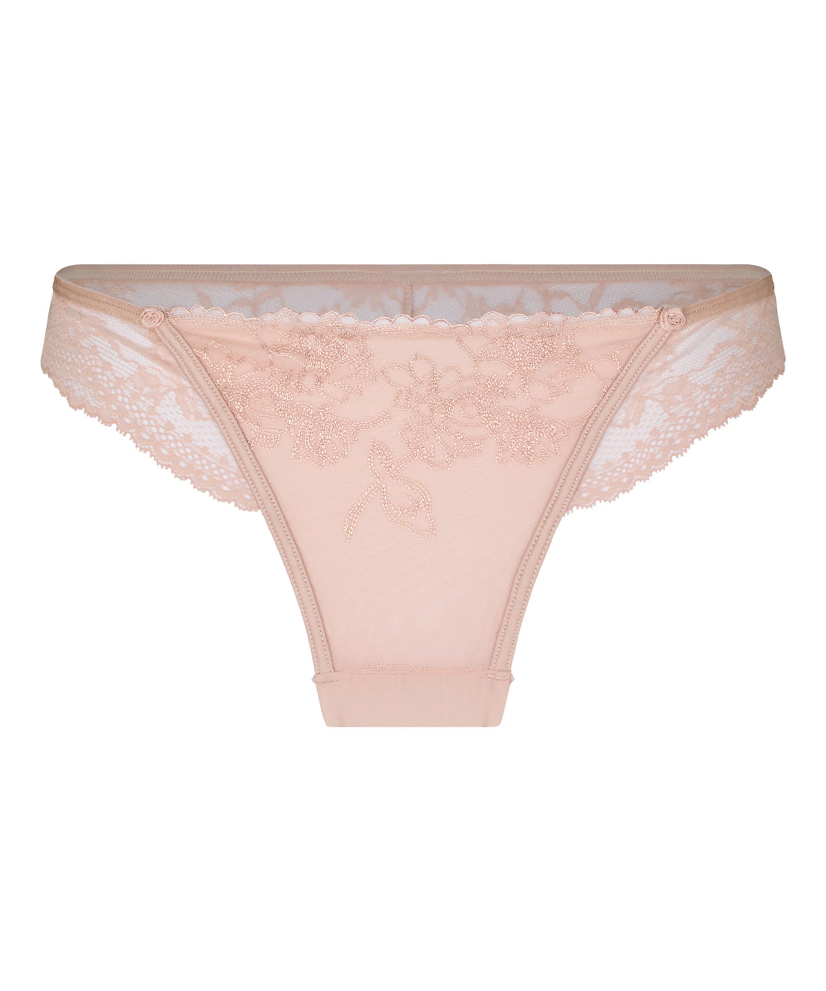 Hunkemoller Peach Whip Women Thong Nola SKU: 305728_Peach Whip Image 04