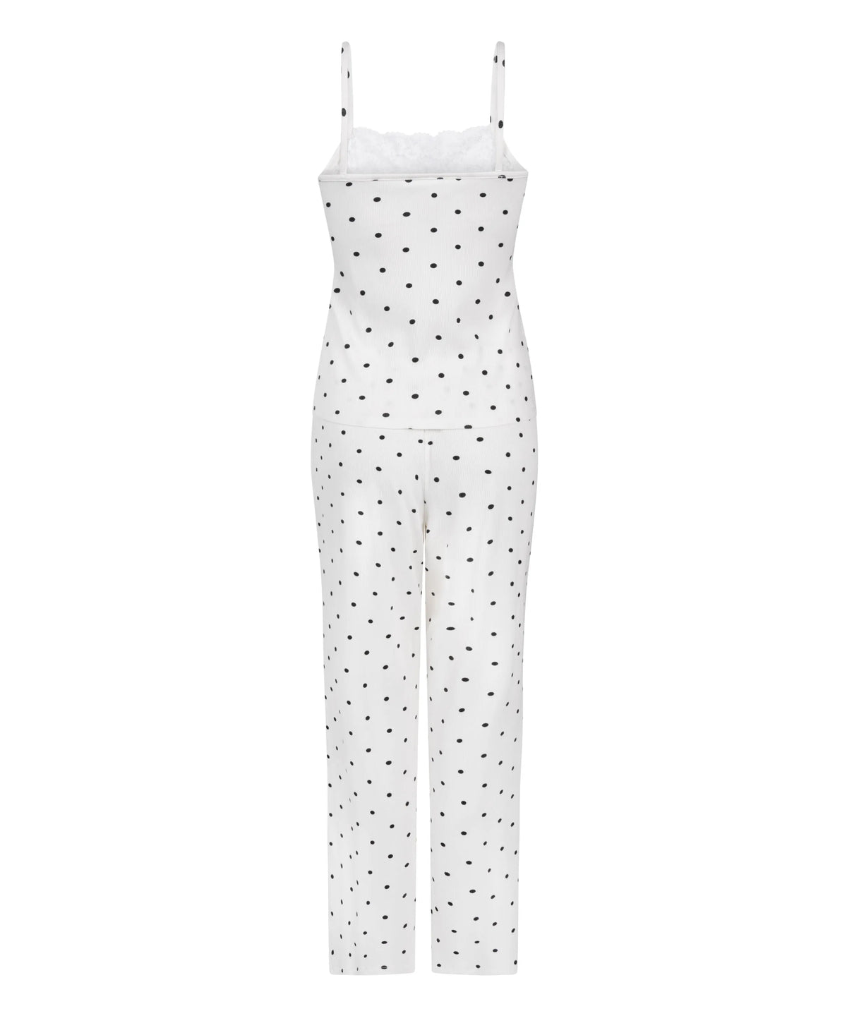 Hunkemoller Pristine Women Pyjama Set Dots SKU: 306102_Pristine Image 05