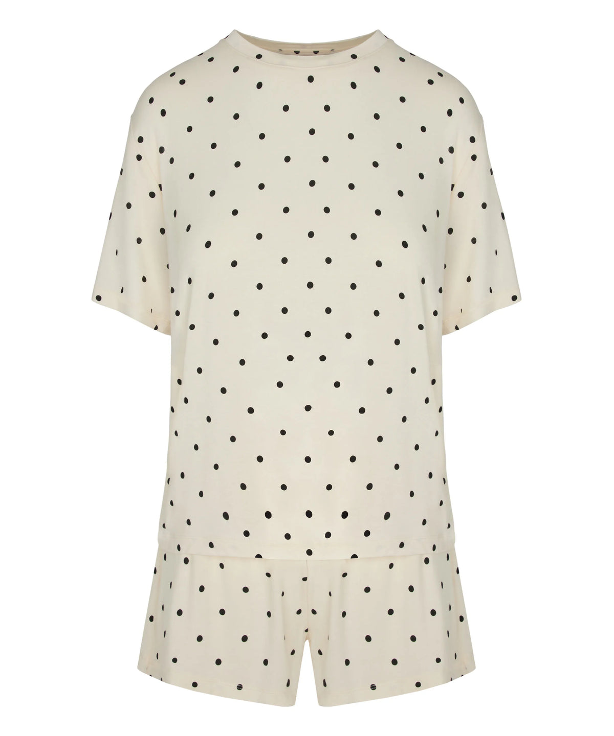 Hunkemoller Pristine Women Pyjama Set Loose SKU: 306149_Pristine Image 04