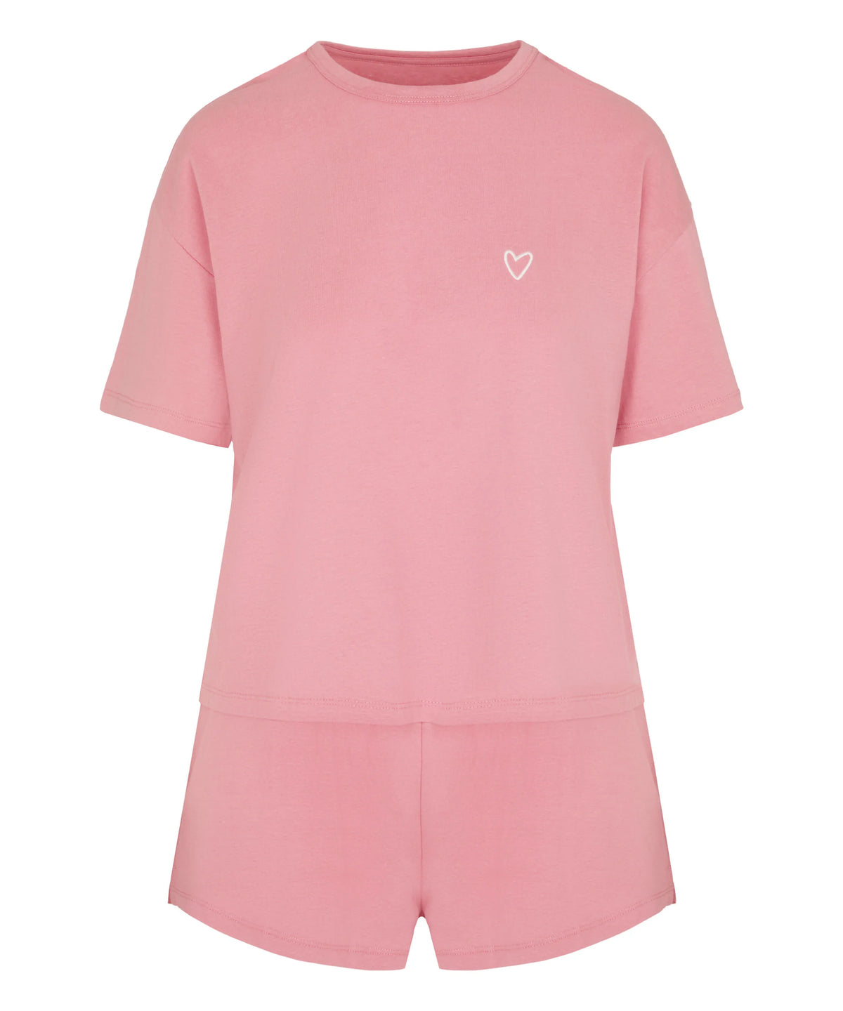 Hunkemoller Brandied Apricot Women Pyjamaset Cotton SKU: 306209_Brandied Apricot Image 04