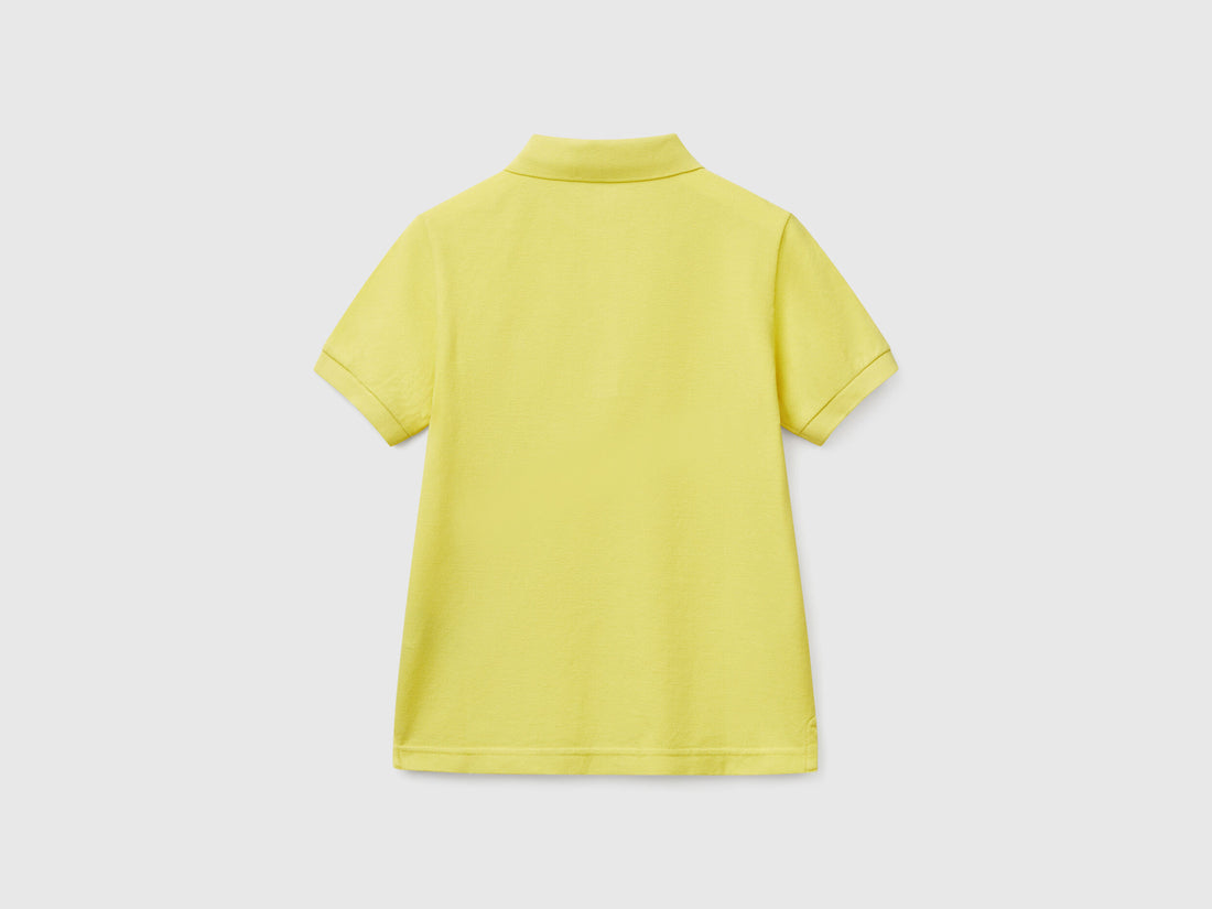 Benetton_Slim Fit Polo in Pure Cotton_3089C300Q_1T1_02