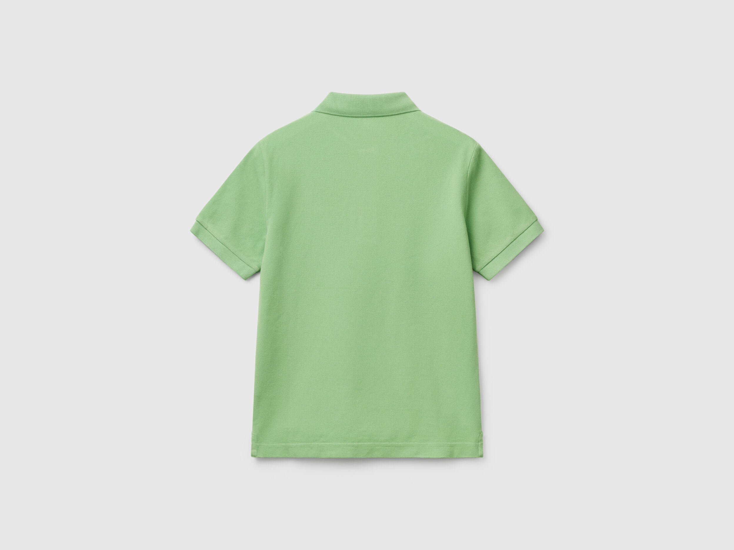 Benetton_Slim Fit Polo in Pure Cotton_3089C300Q_2P7_02