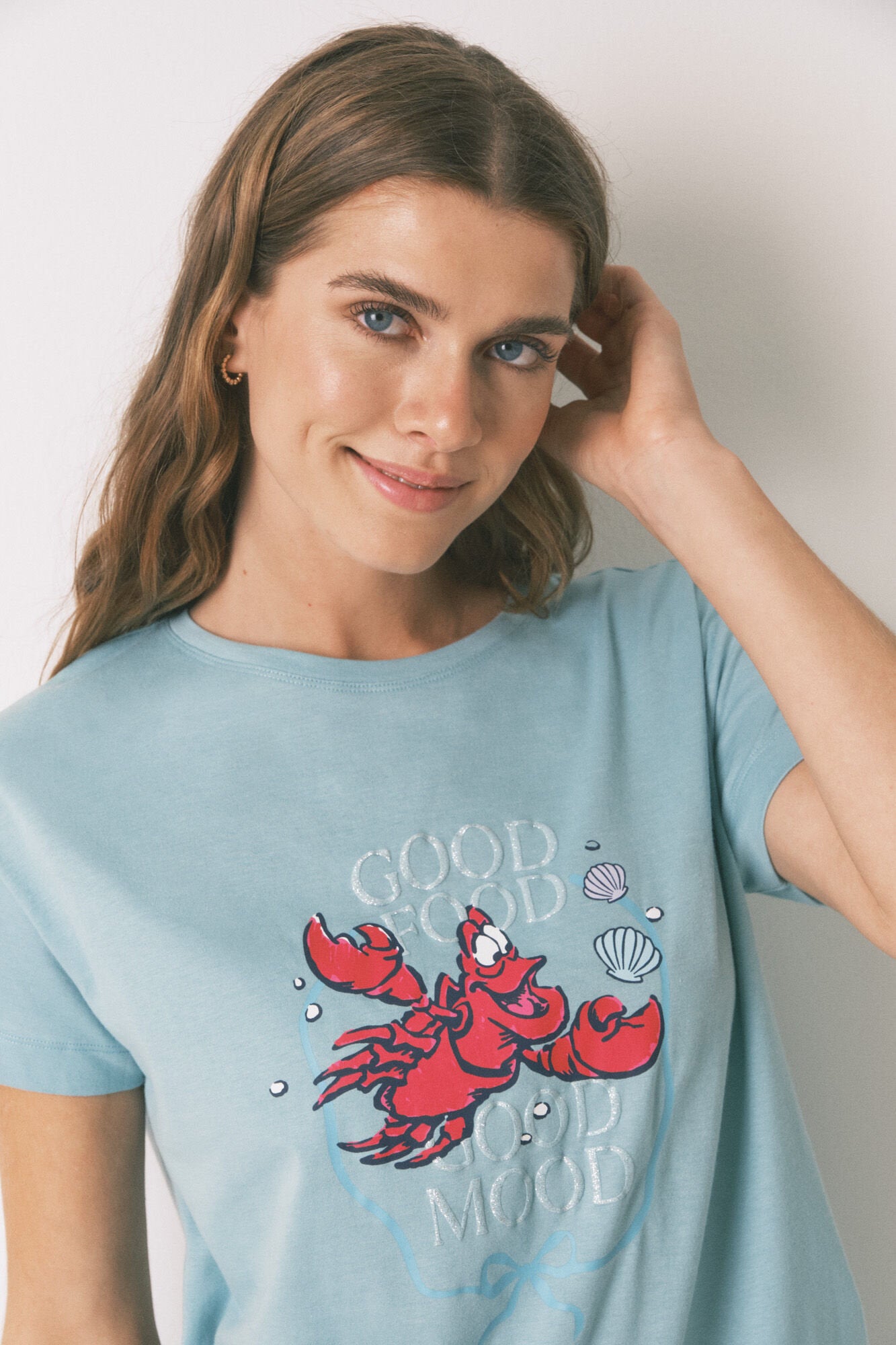 Women Secret_Sebastian Green 100% Cotton Capri Pyjamas_3132100_26_04