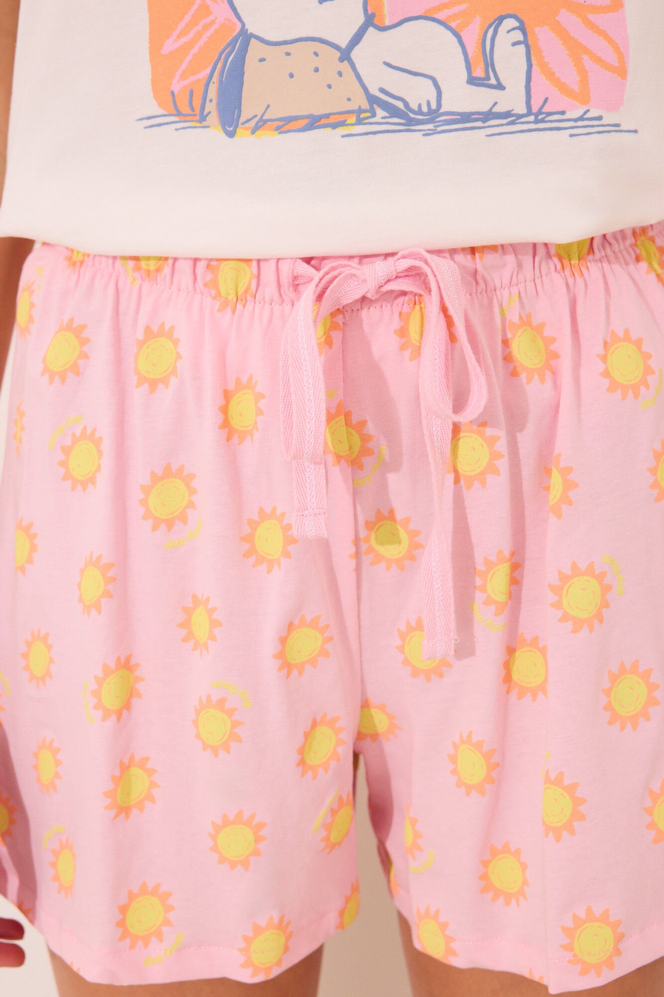 Women Secret_Short Pyjamas Snoopy Soles_3132109_96_04