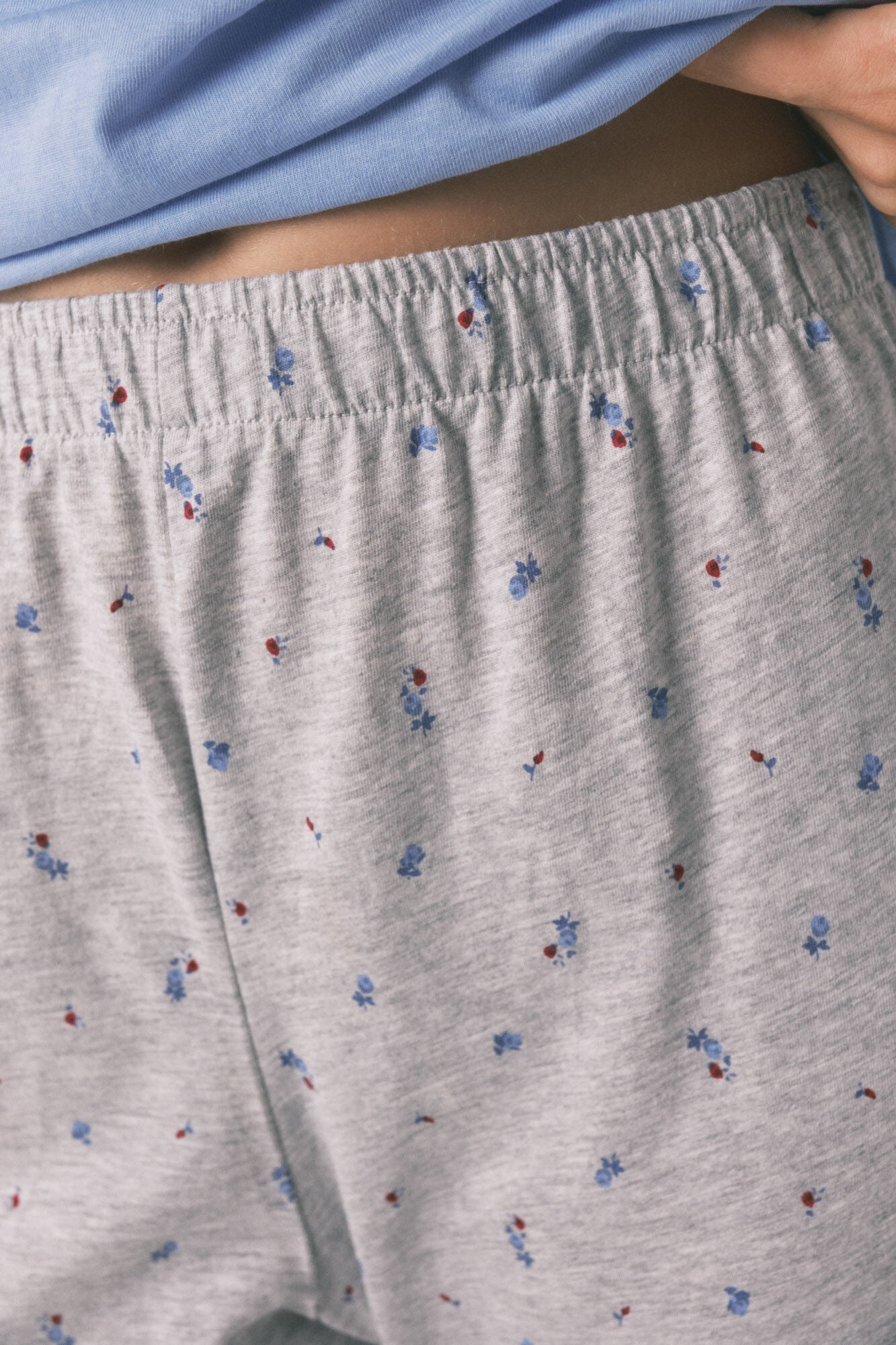 Women Secret_Blue Print_Long Blue Snoopy Cotton Pyjamas_3132129_19_05