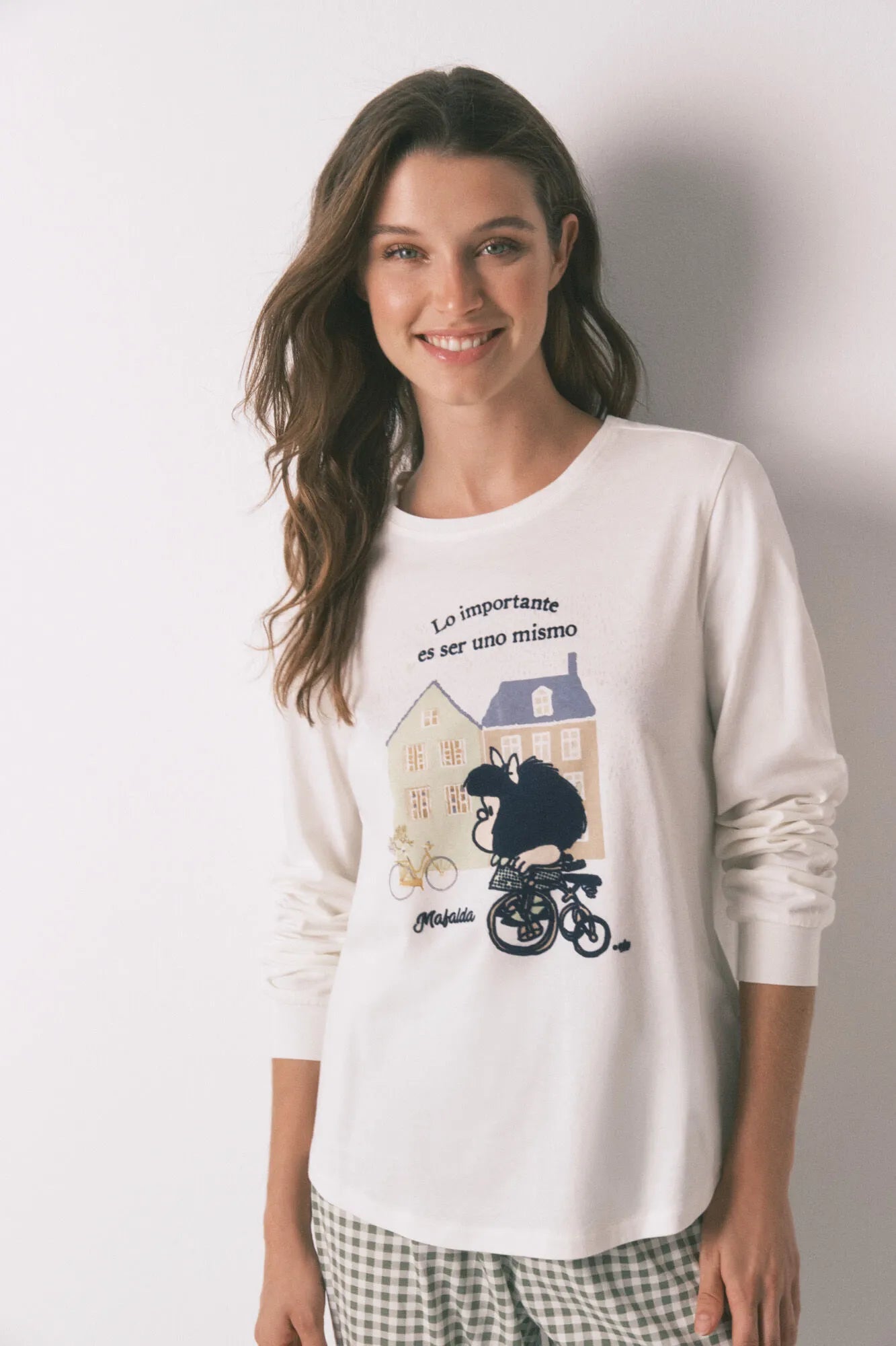 Women Secret_Ivory_Mafalda White 100% Cotton Long Pyjamas_3132136_96_02