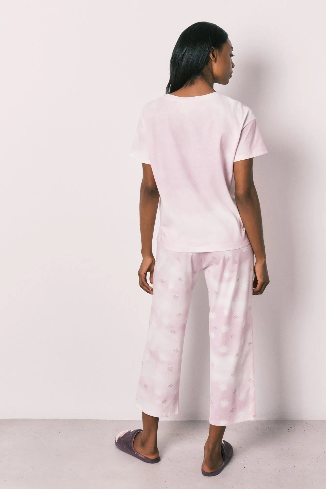 Women Secret Pink Women Cotton Capri Pyjamas Snoopy SKU: 3133499_73 Image 05