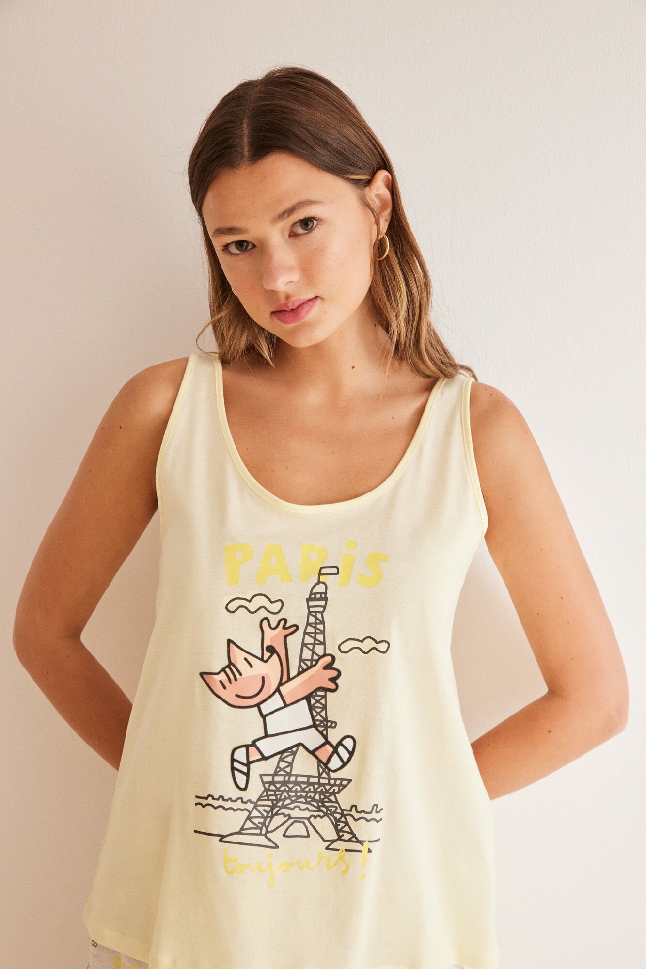 100% Cobi "Paris" Short Pajamas_04