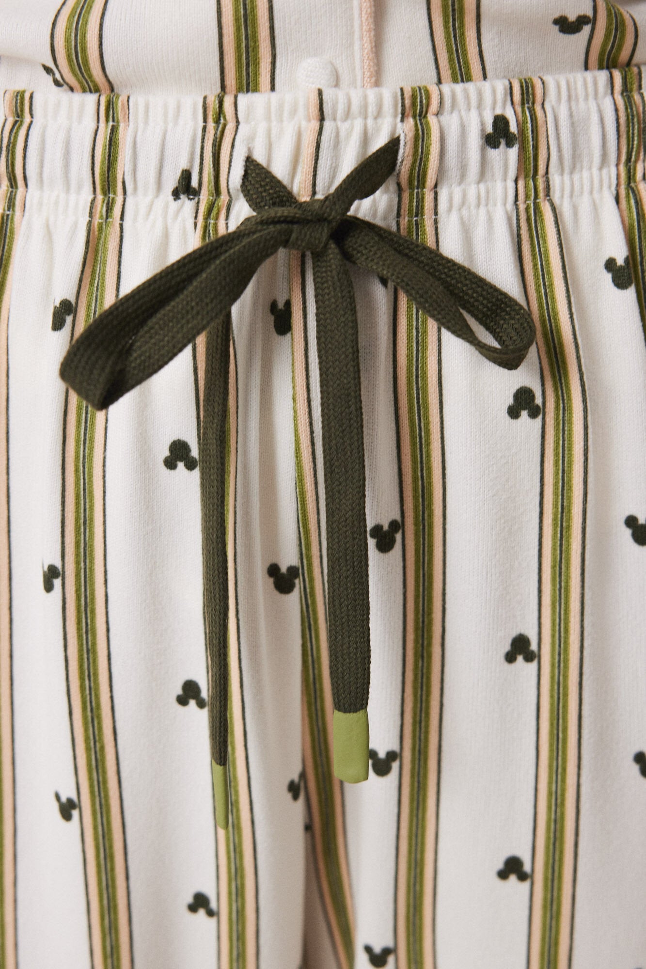 Women Secret_Mickey Mouse Striped Shirt Pajamas_3139841_98_04