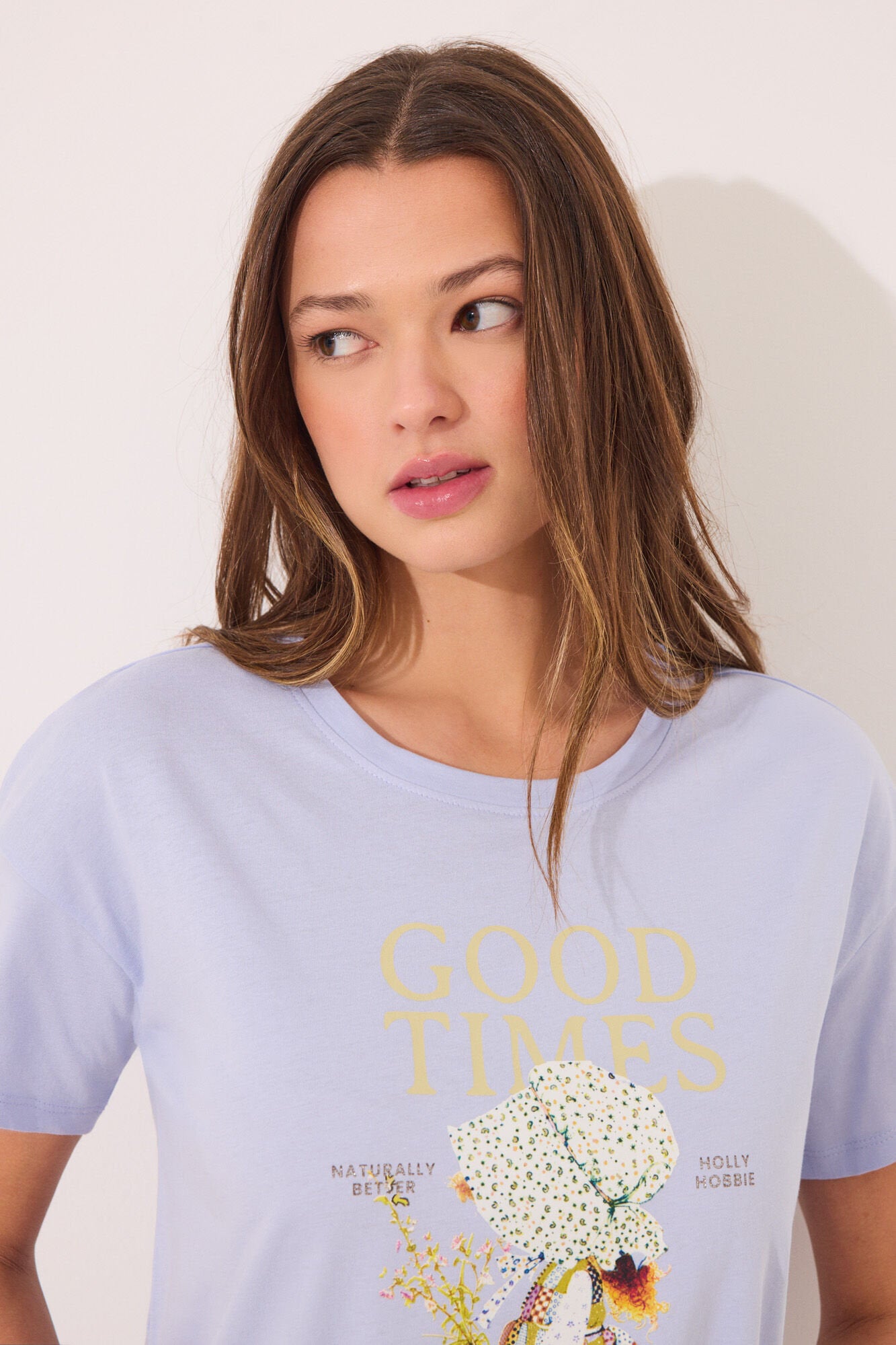 Women Secret_100% Cotton Capri Pyjamas with "Holly Hobbie" Print_3139857_75_04