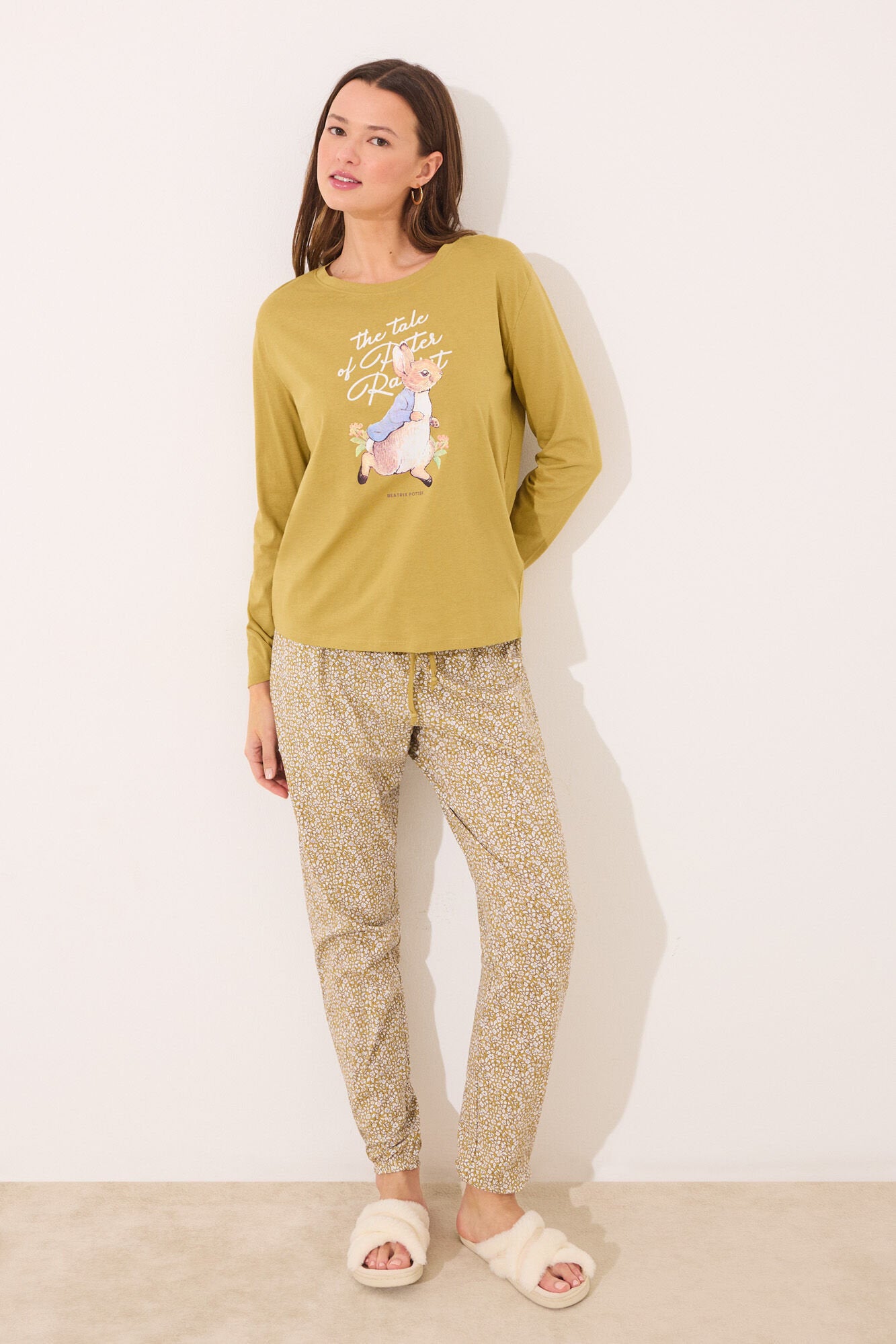 Women Secret_Long Pyjamas 100% Cotton Print "Peter Rabbit"_3139859_93_03