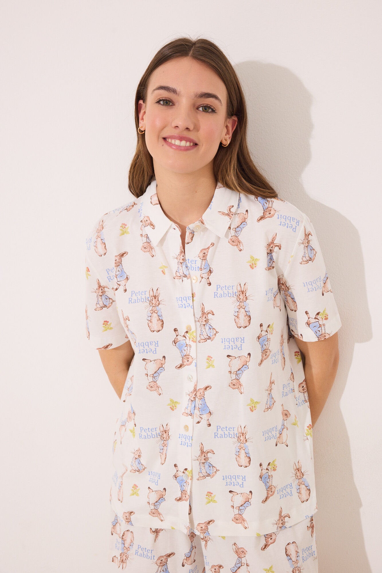 Women Secret_100% Cotton Short Classic Pyjamas "Peter Rabbit"_3139861_97_01