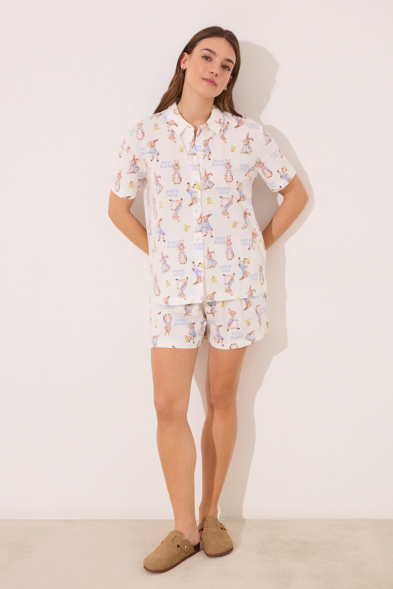 Women Secret_100% Cotton Short Classic Pyjamas "Peter Rabbit"_3139861_97_02