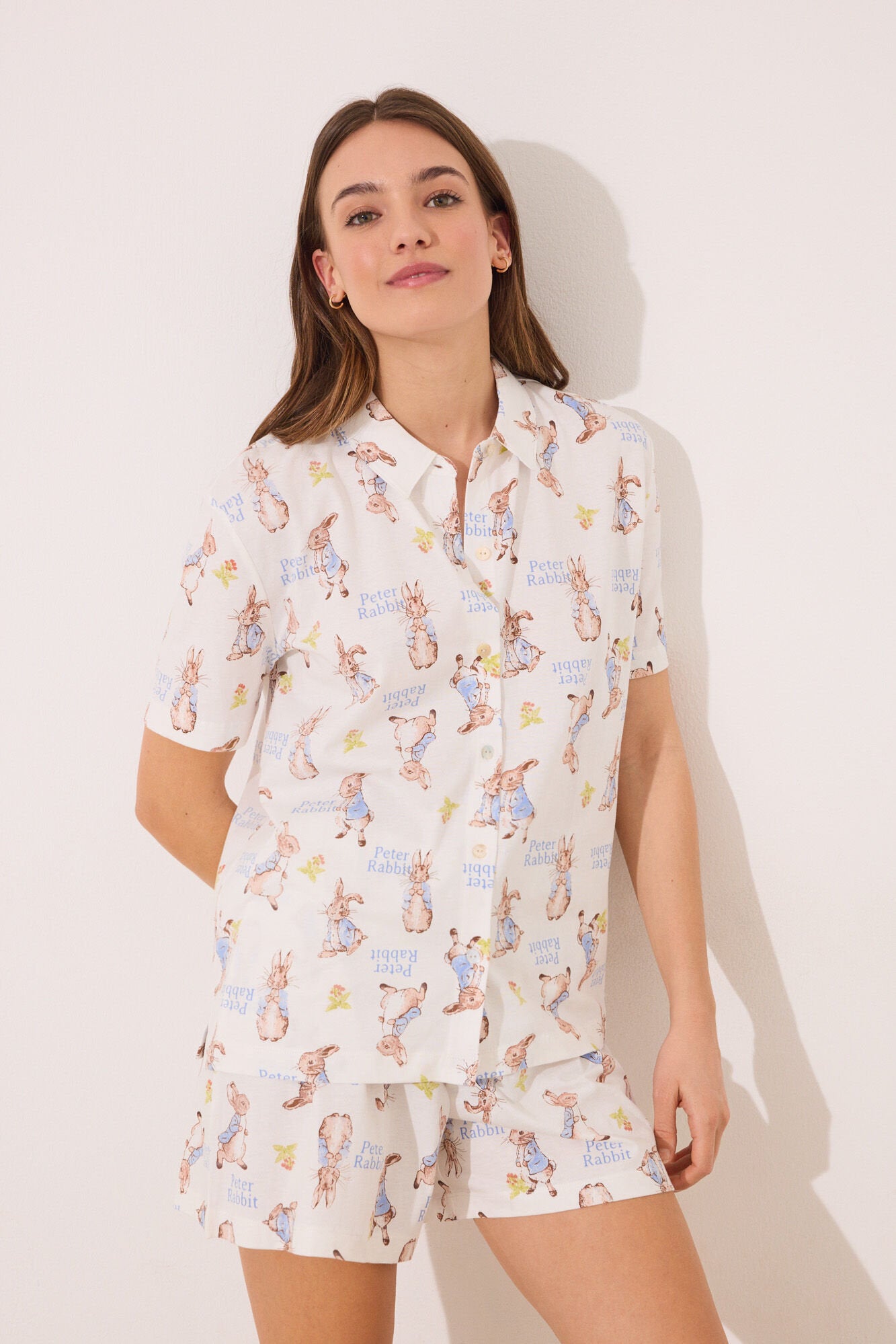 Women Secret_100% Cotton Short Classic Pyjamas "Peter Rabbit"_3139861_97_03
