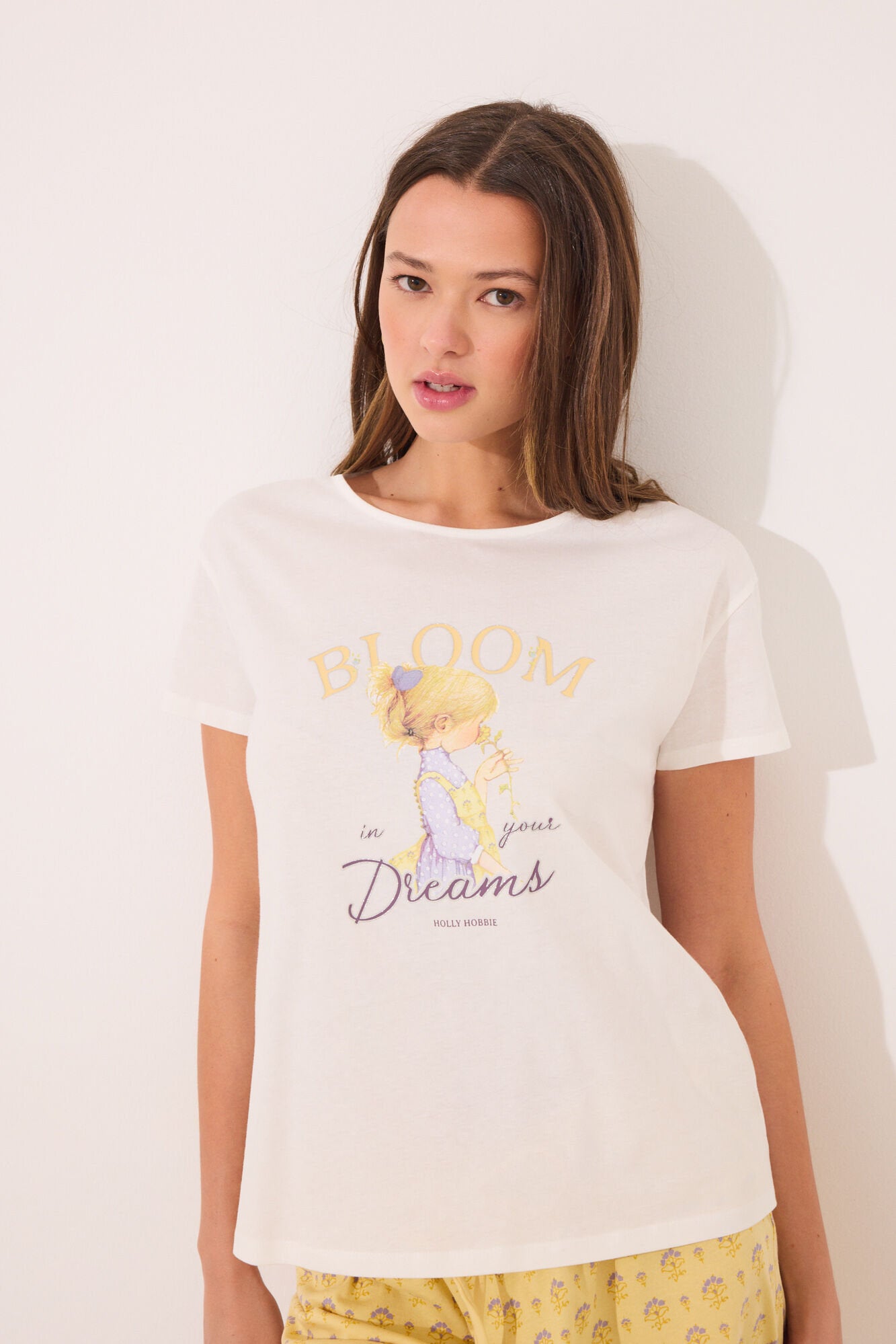 Women Secret_100% Cotton Short Pyjamas with "Holly Hobbie" Print_3139862_96_04