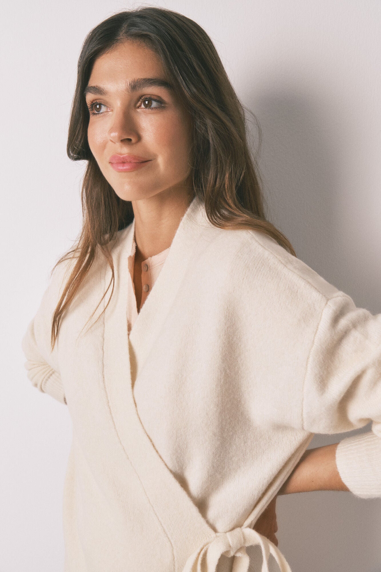 Women Secret_Ivory_Ivory Tricot Cardigan_3142299_96_02