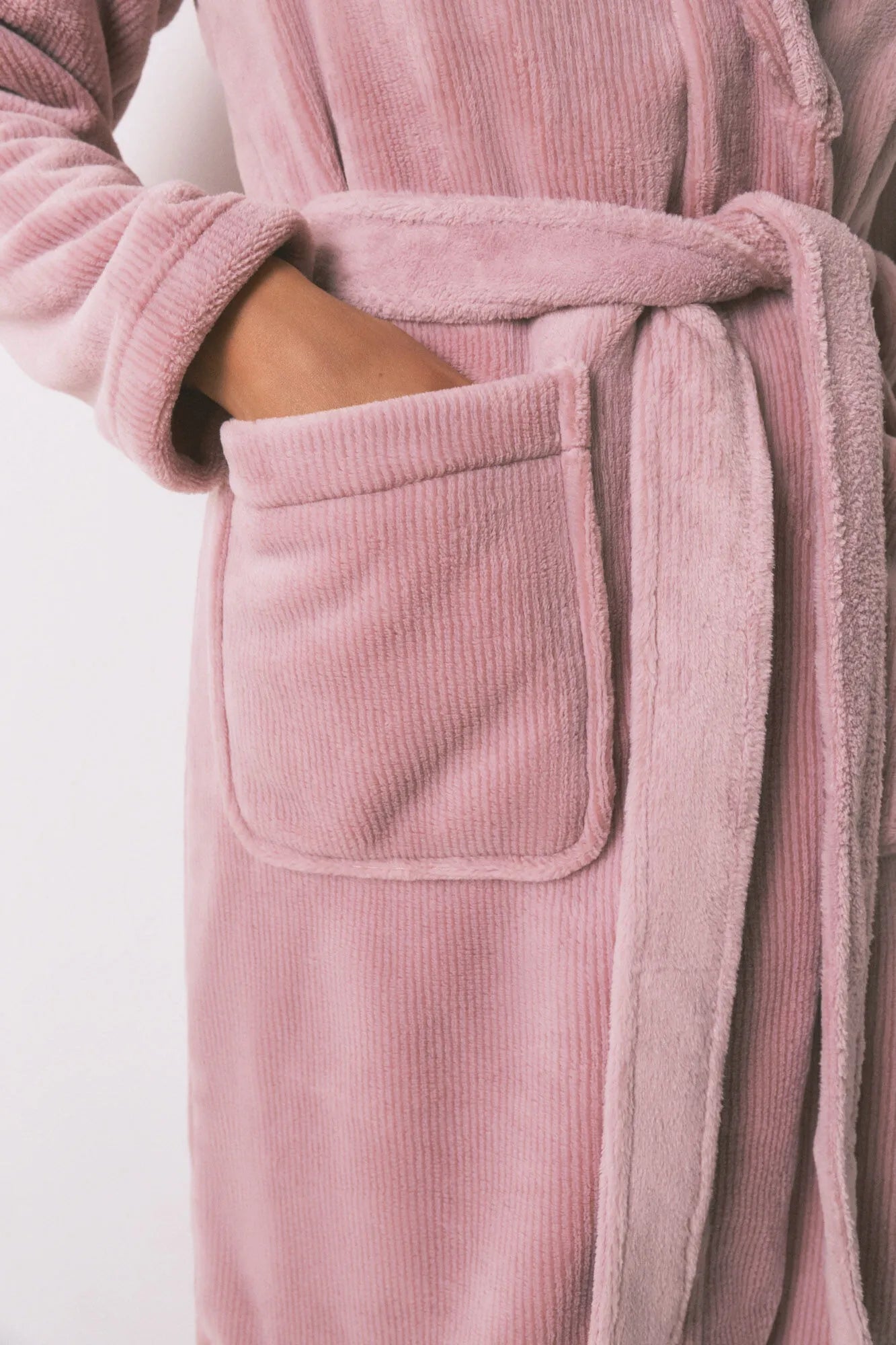 Women Secret_Pink_Pink Fleece Fleece Midi Robe_3142310_72_02