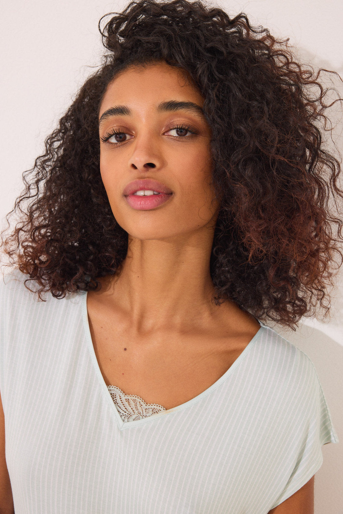 Women Secret_Striped Striped Viscose Midi Nightgown_3239681_23_04