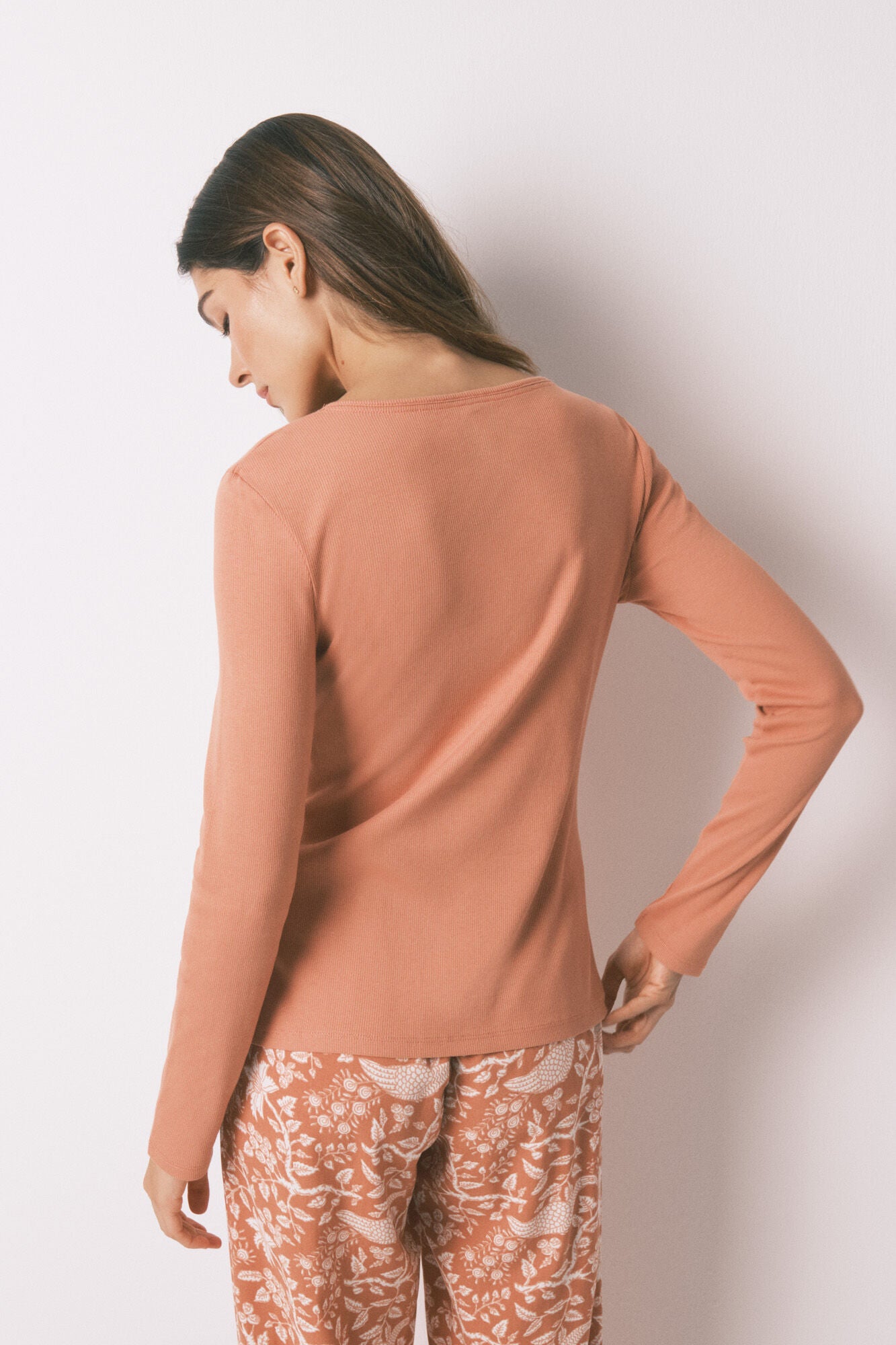 Women Secret_Orange_Brown Cotton Baker&