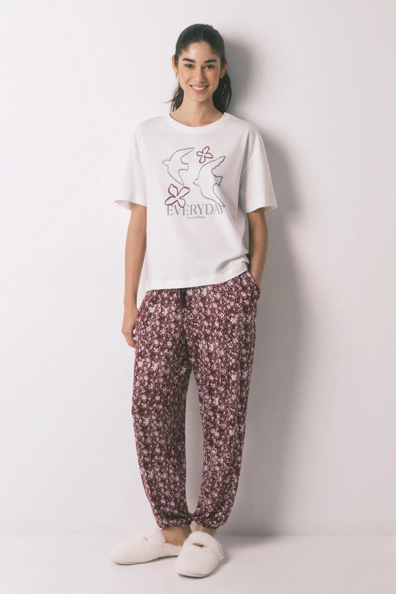 Women Secret_White_White 100% Cotton Short Sleeve T-Shirt_3273289_96_02