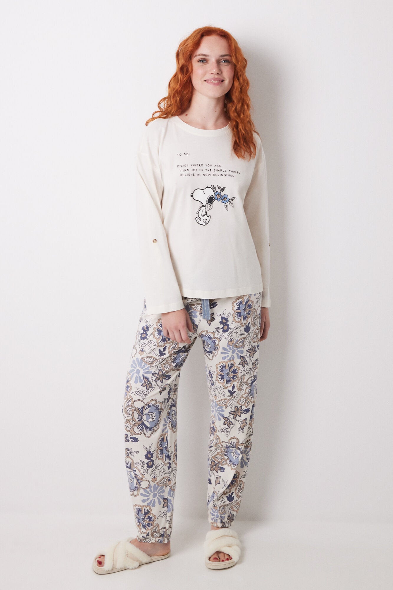 Women Secret_Snoopy 100% Cotton Long Sleeve T-Shirt_3279675_96_07