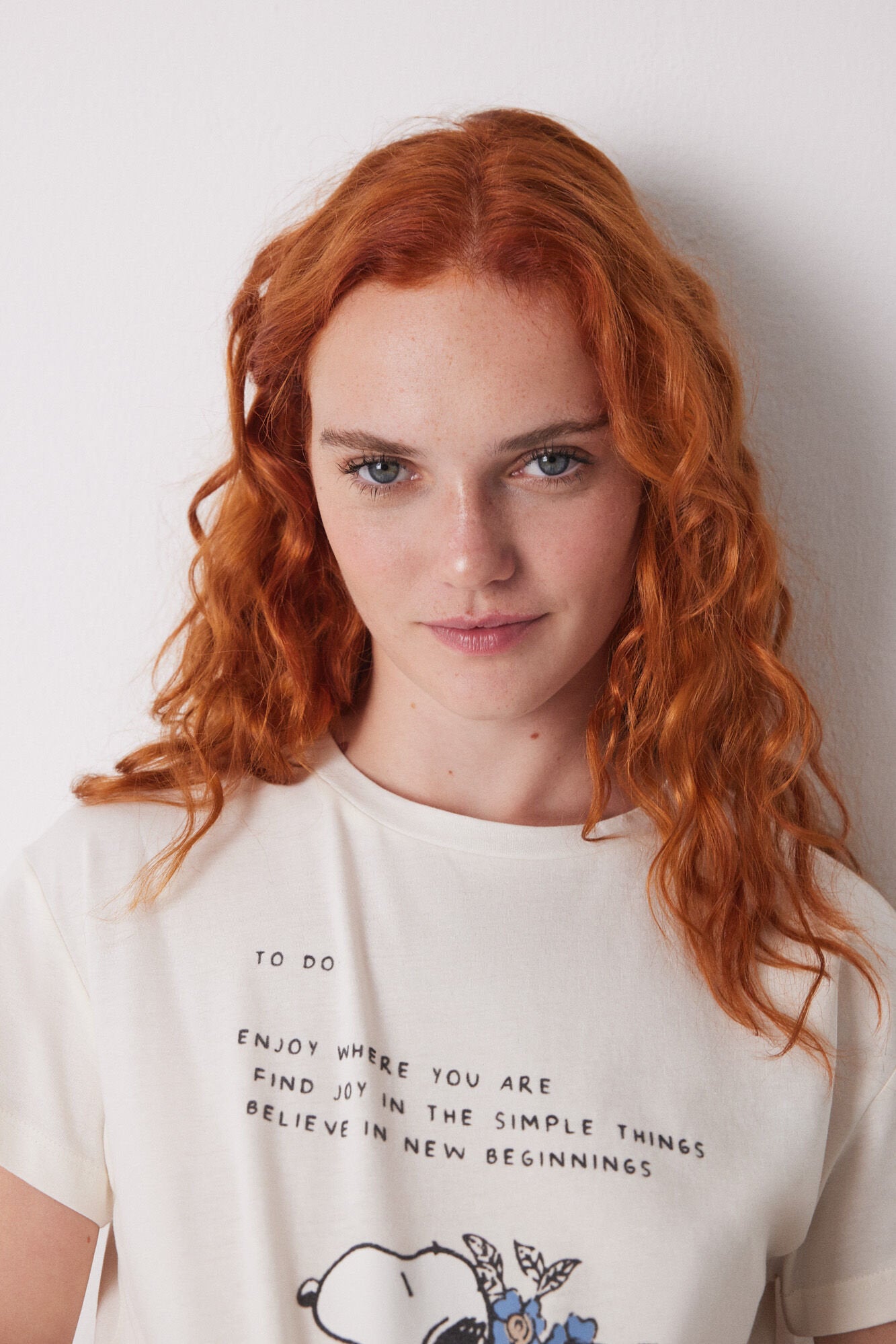 Women Secret_100% Cotton Snoopy Short Sleeve T-Shirt_3279684_37_04