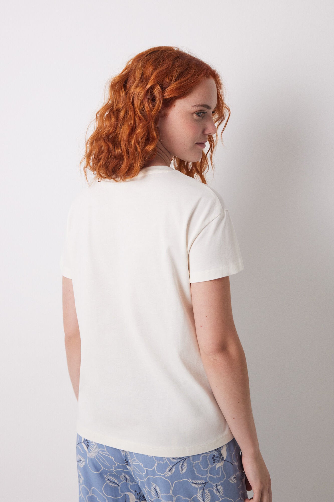 Women Secret_100% Cotton Snoopy Short Sleeve T-Shirt_3279684_37_05