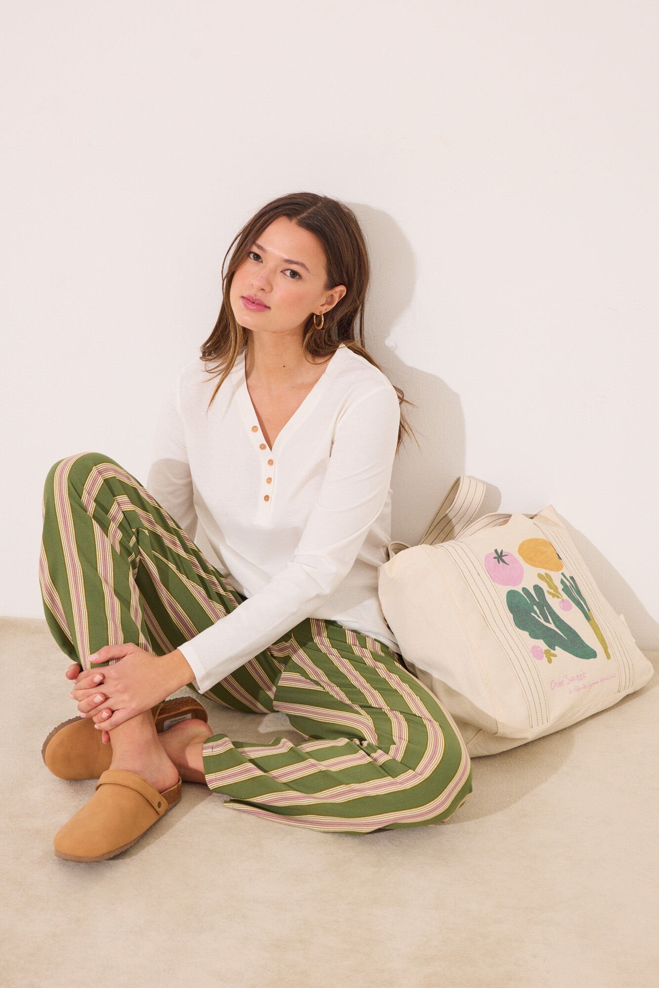 Women Secret_Long Sleeve T T-Shirt 100% White Cotton_3279687_96_01